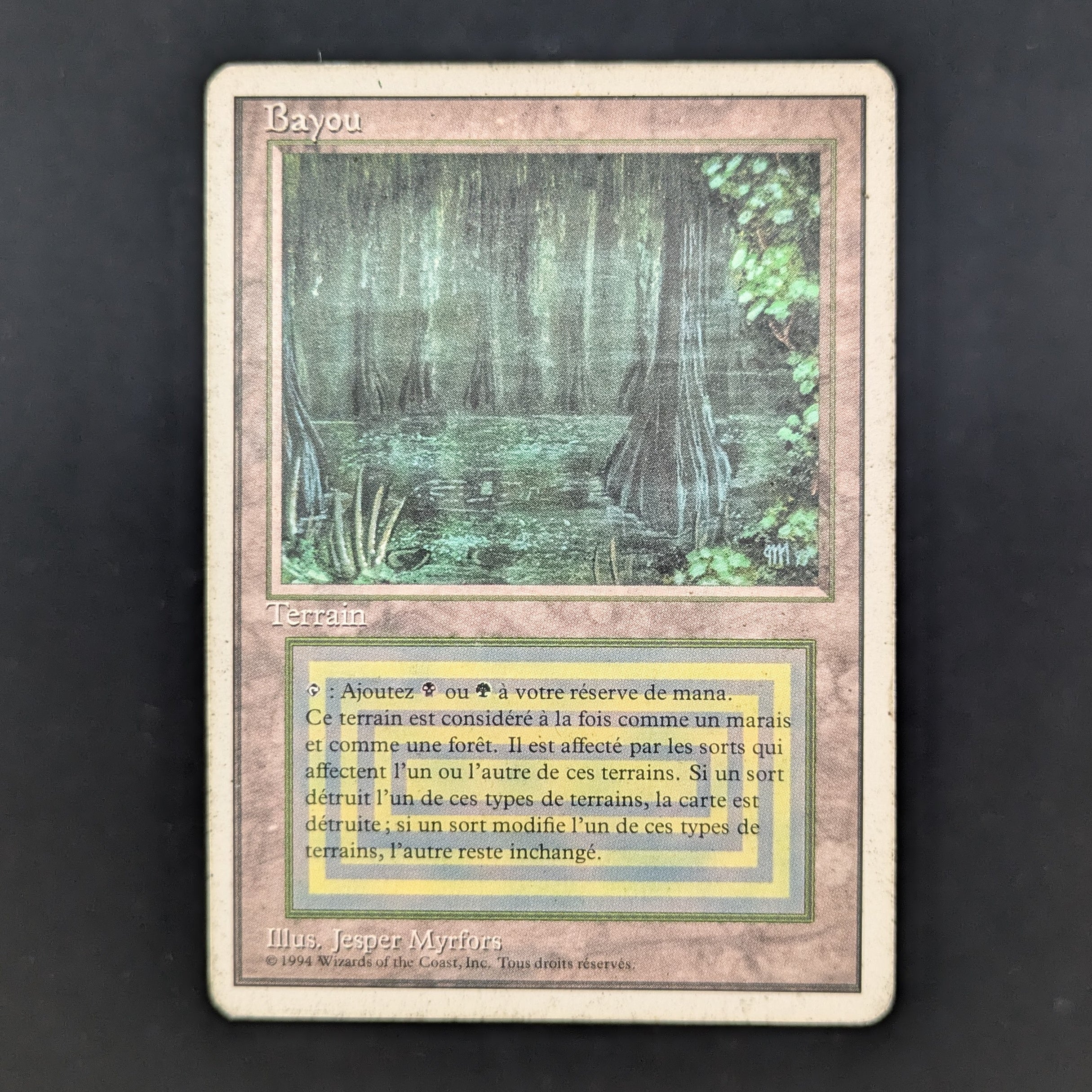 MTG Singles - Bayou - Foreign White Bordered - French - PL - 35223