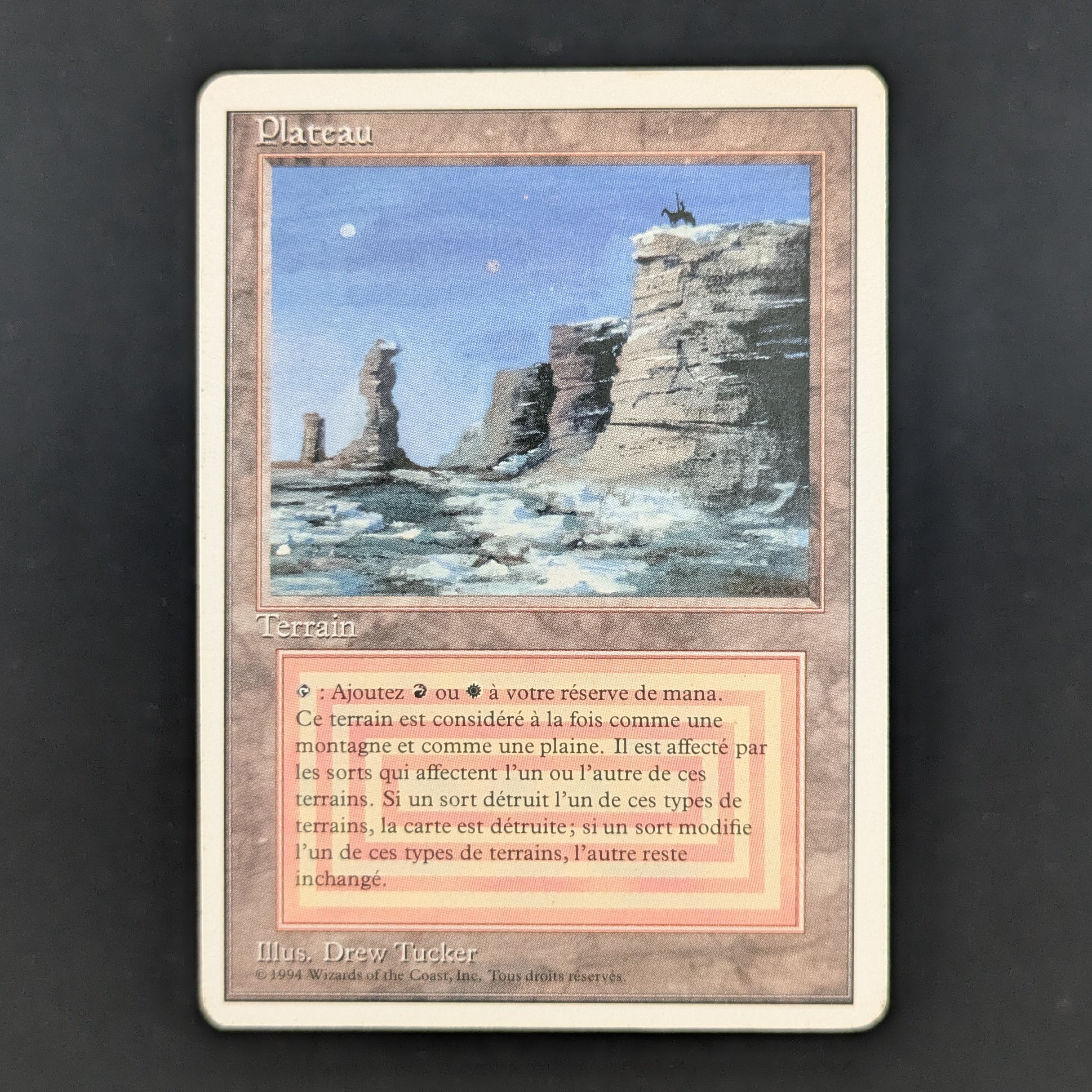 MTG Singles - Plateau - Foreign White Bordered - French - LP - 35225