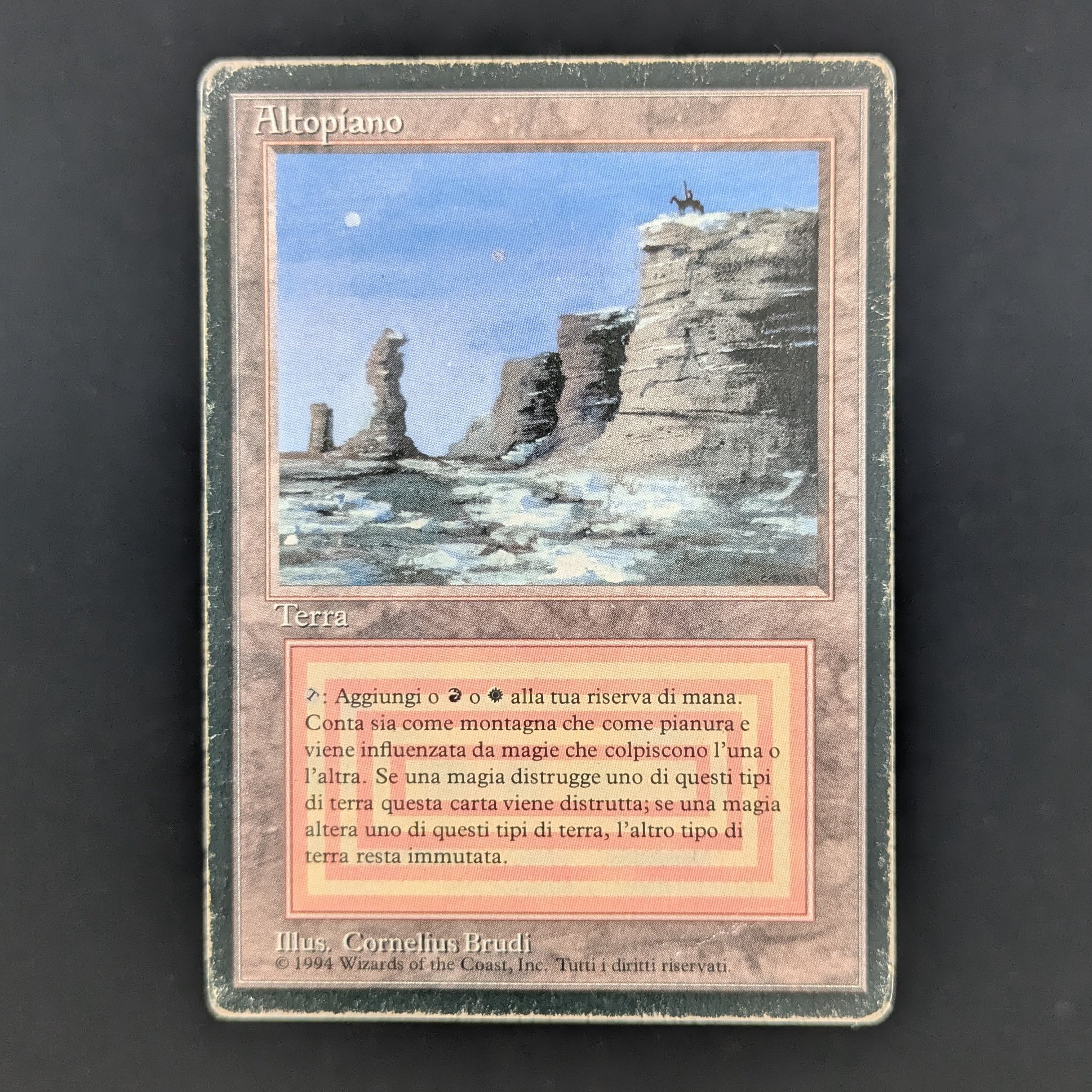 MTG Singles - Plateau - Foreign Black Bordered - Italian - PO - 35271