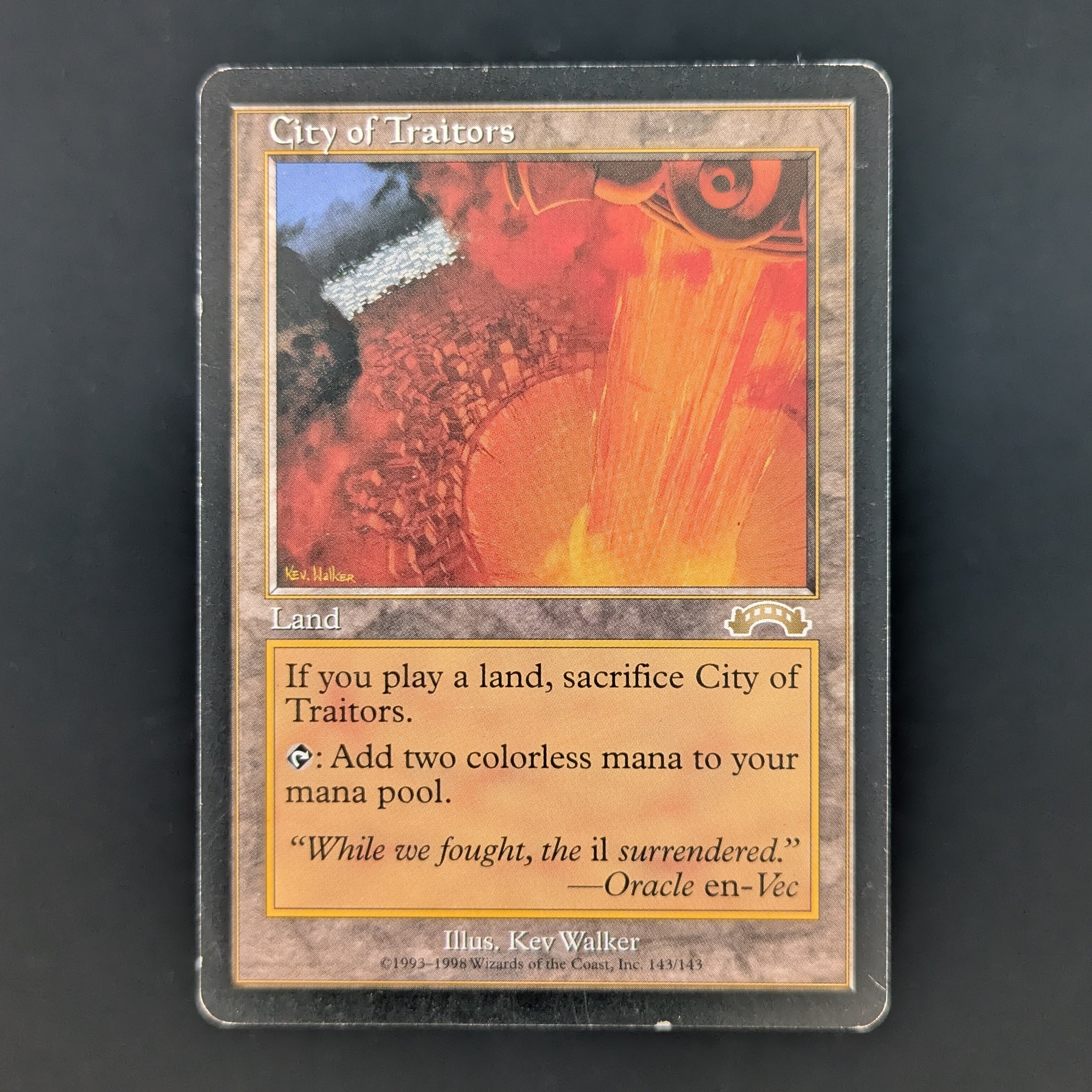 MTG Singles - City of Traitors - Exodus - English - LP - 35310
