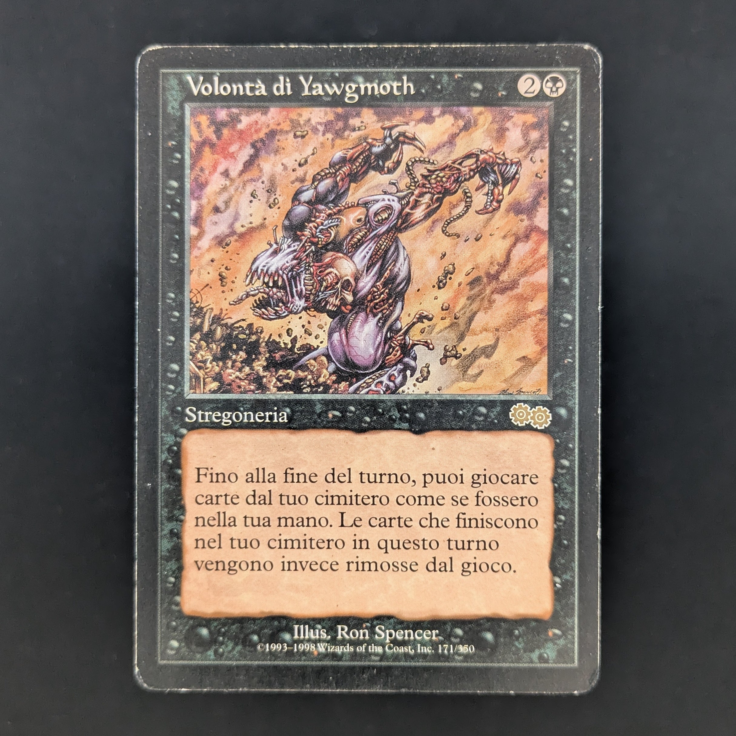 MTG Singles - Yawgmoth's Will - Urza's Saga - Italian - PL - INKED - 35321