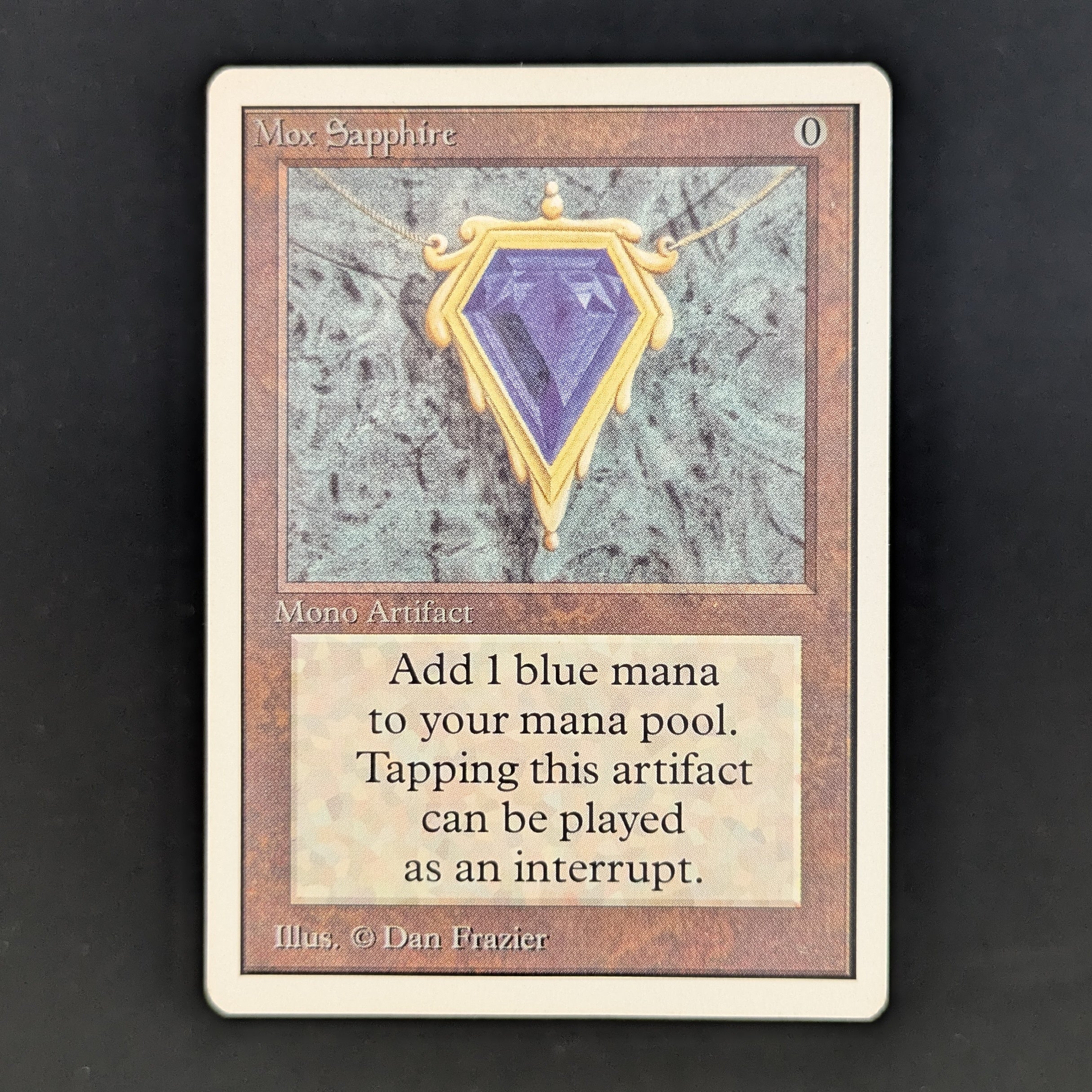 MTG Singles - Mox Sapphire - Unlimited - LP - 35443