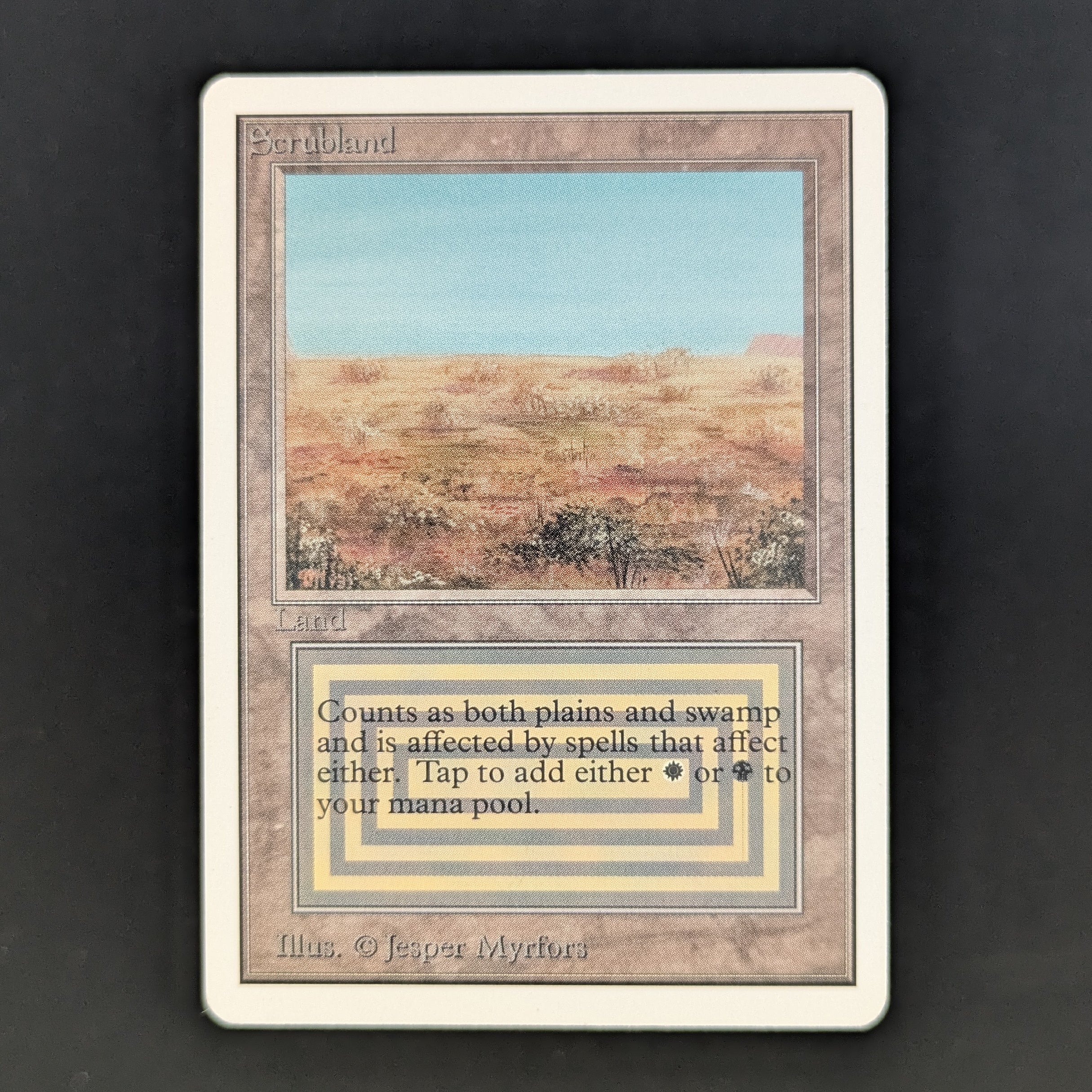 MTG Singles - Scrubland - Unlimited - GD - 35445