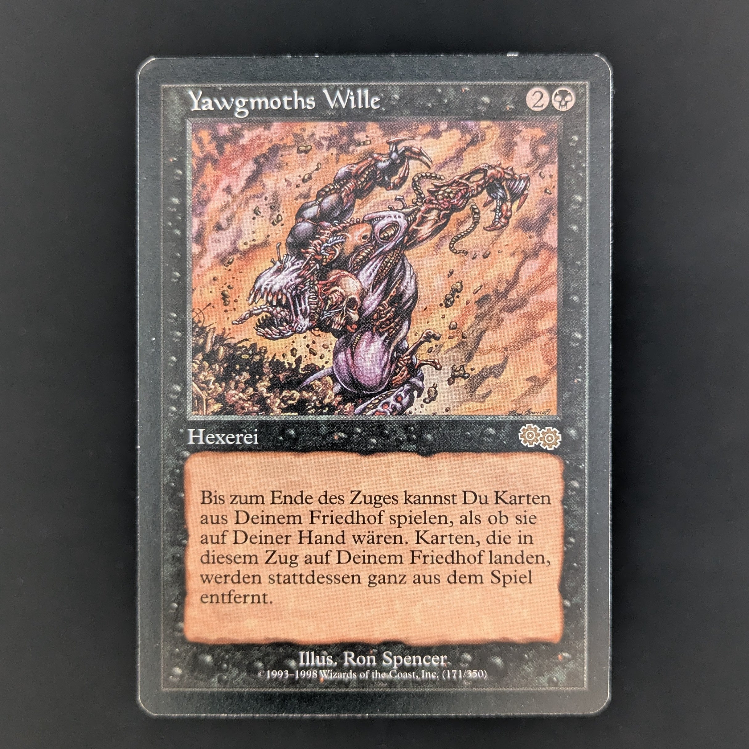 MTG Singles - Yawgmoth's Will - Urza's Saga - German - GD - 35492