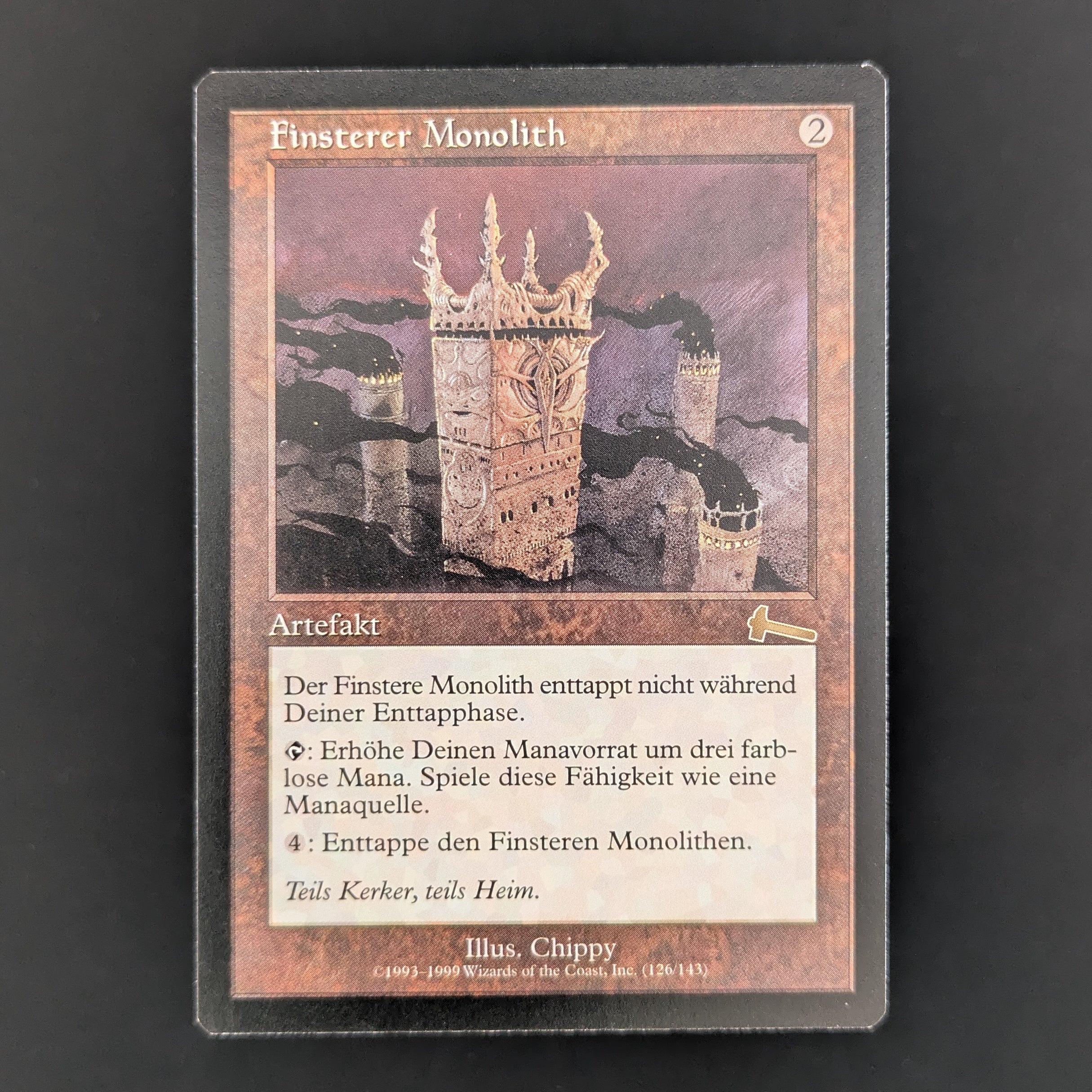 MTG Singles - Grim Monolith - Urza's Legacy - German - NM - 35493
