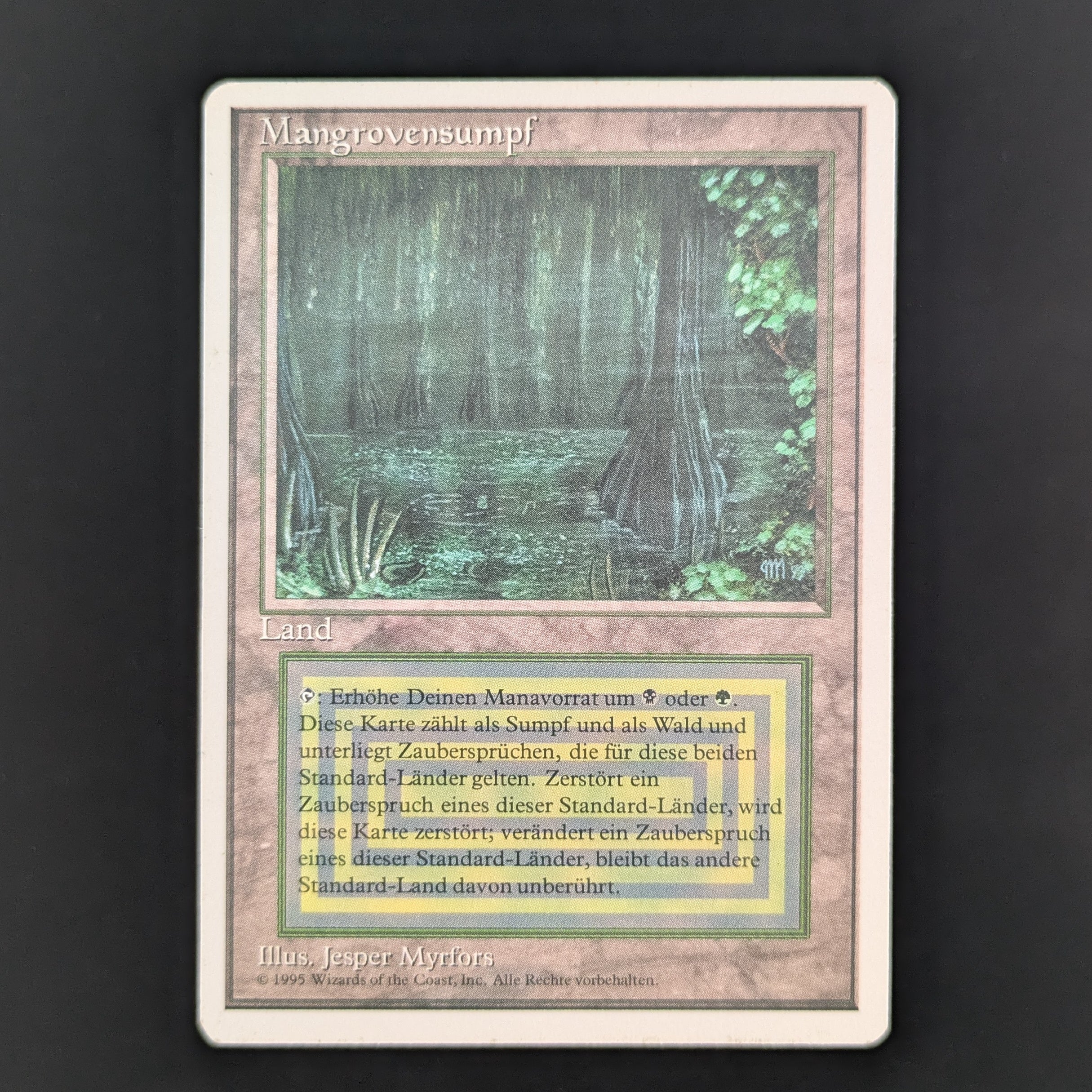 MTG Singles - Bayou - Foreign White Bordered - German - GD - 35518