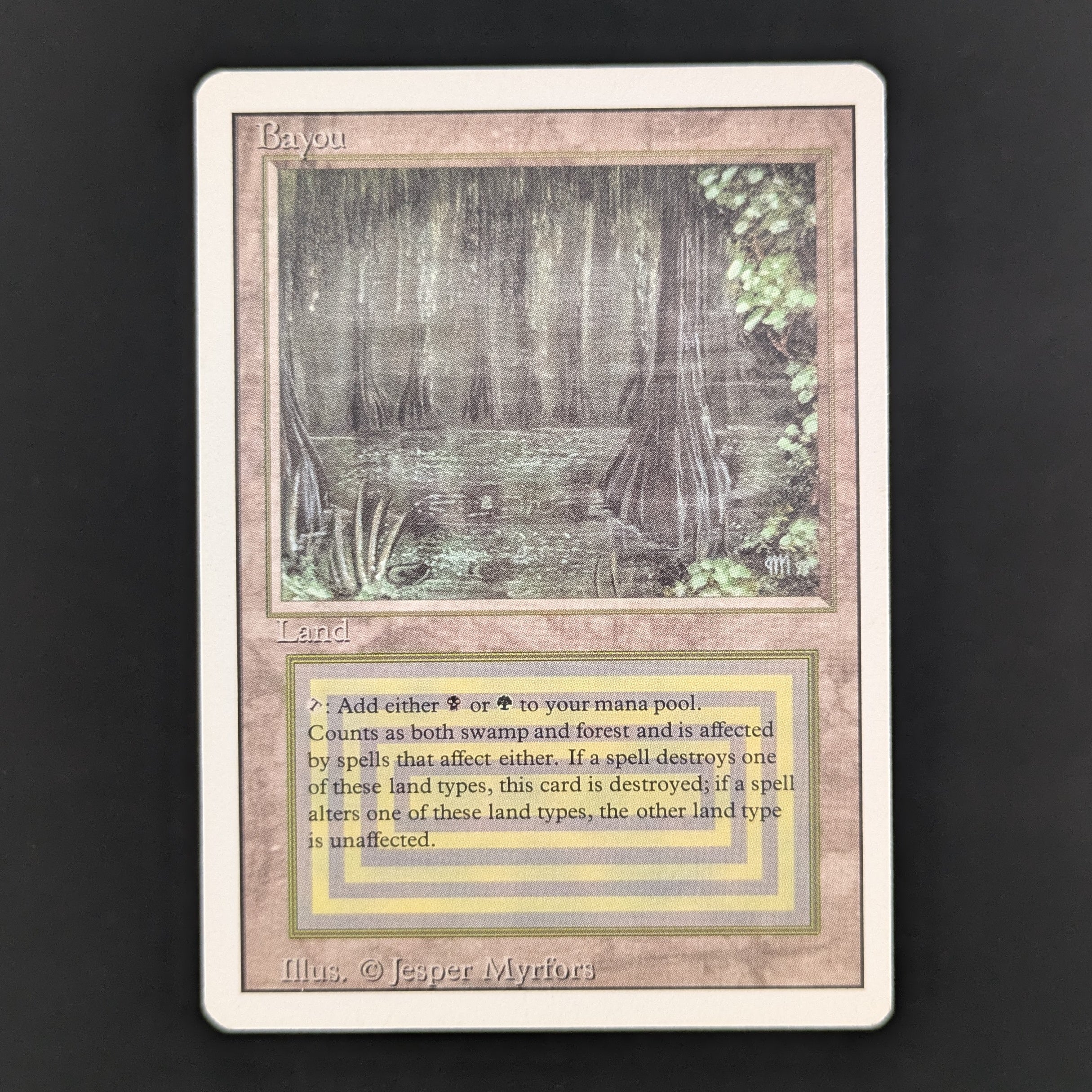 MTG Singles - Bayou - Revised - GD - 35533