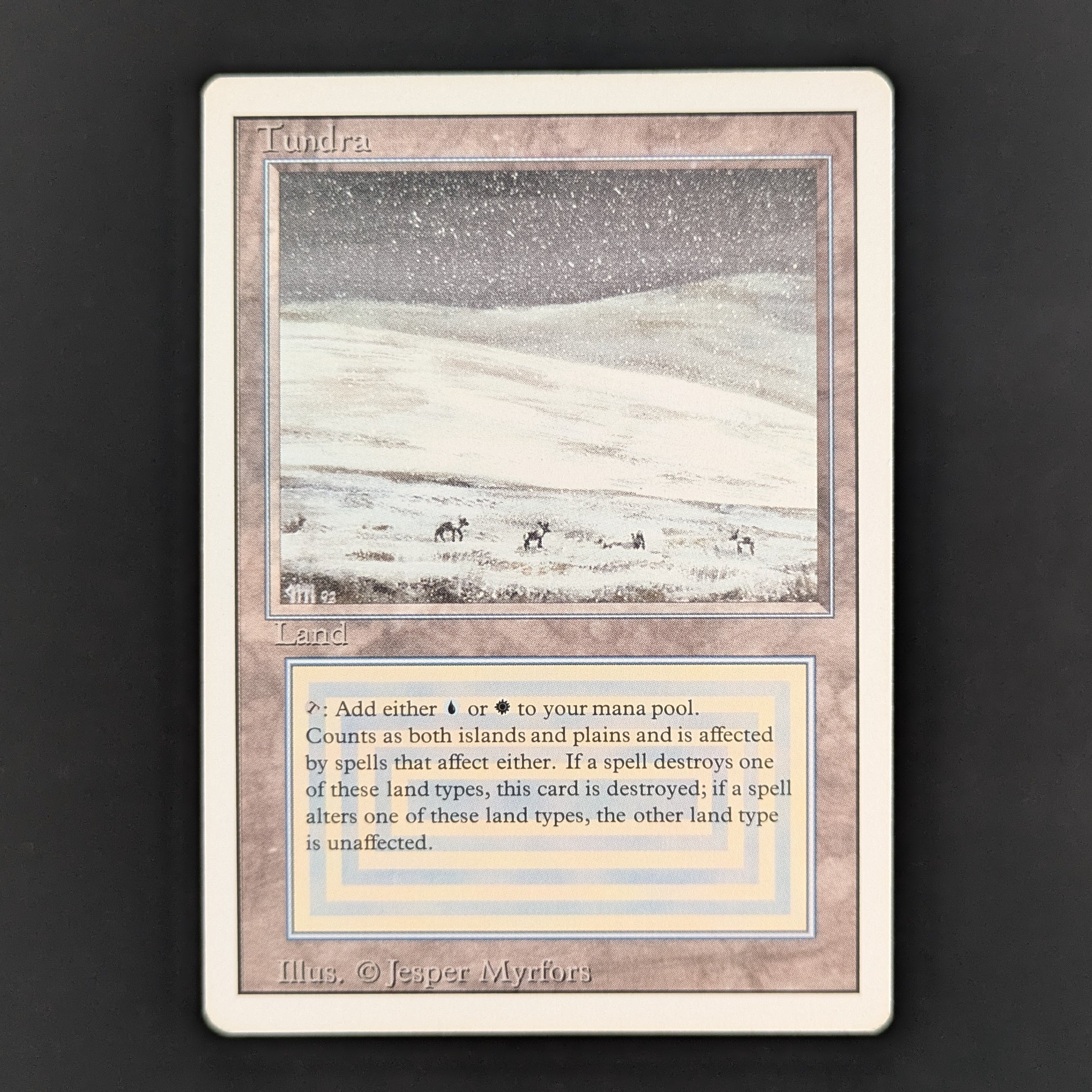 MTG Singles - Tundra - Revised - EX - 35558