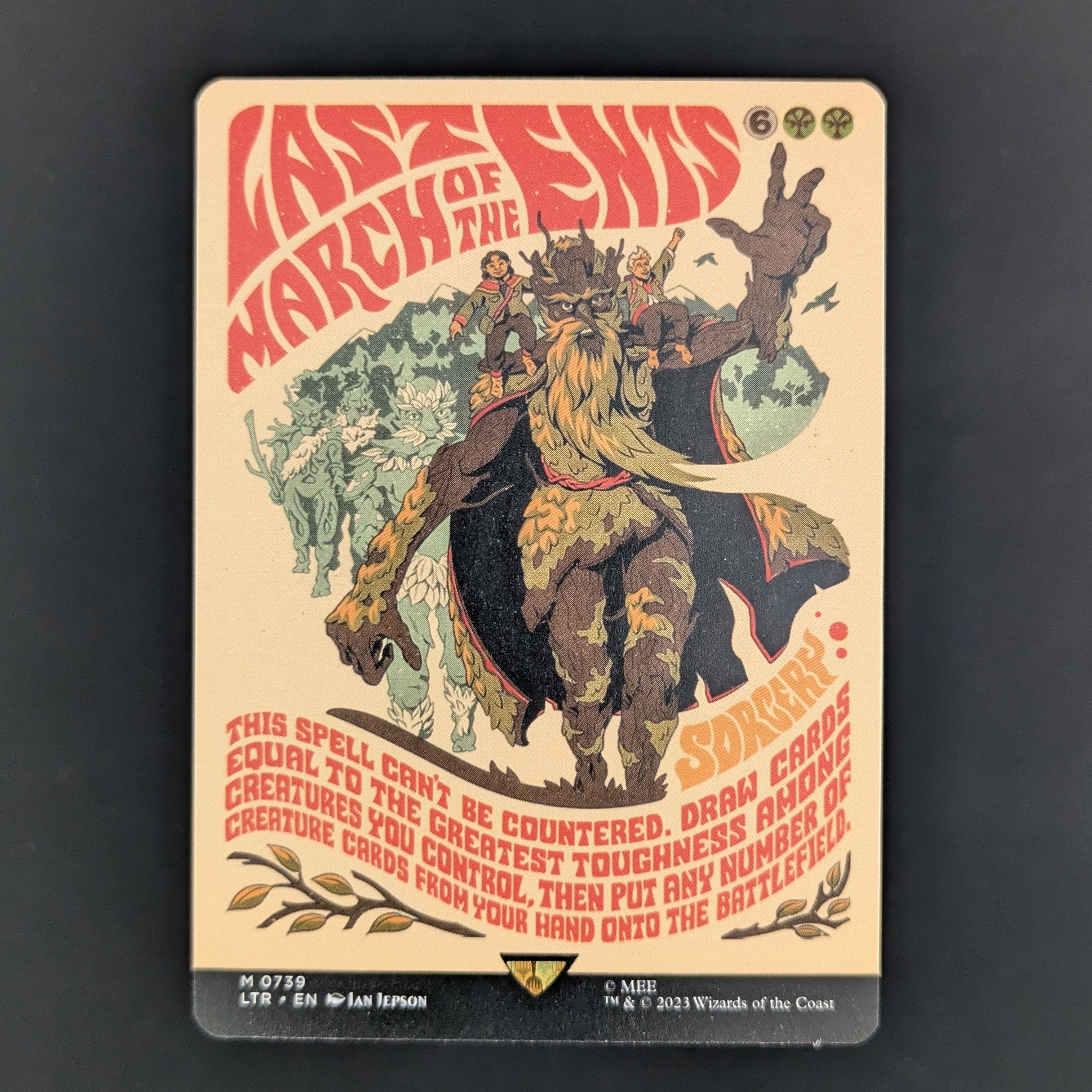 Last March of the Ents (Borderless Poster) - The Lord of the Rings: Tales of Middle-earth Holiday Release - English - NM