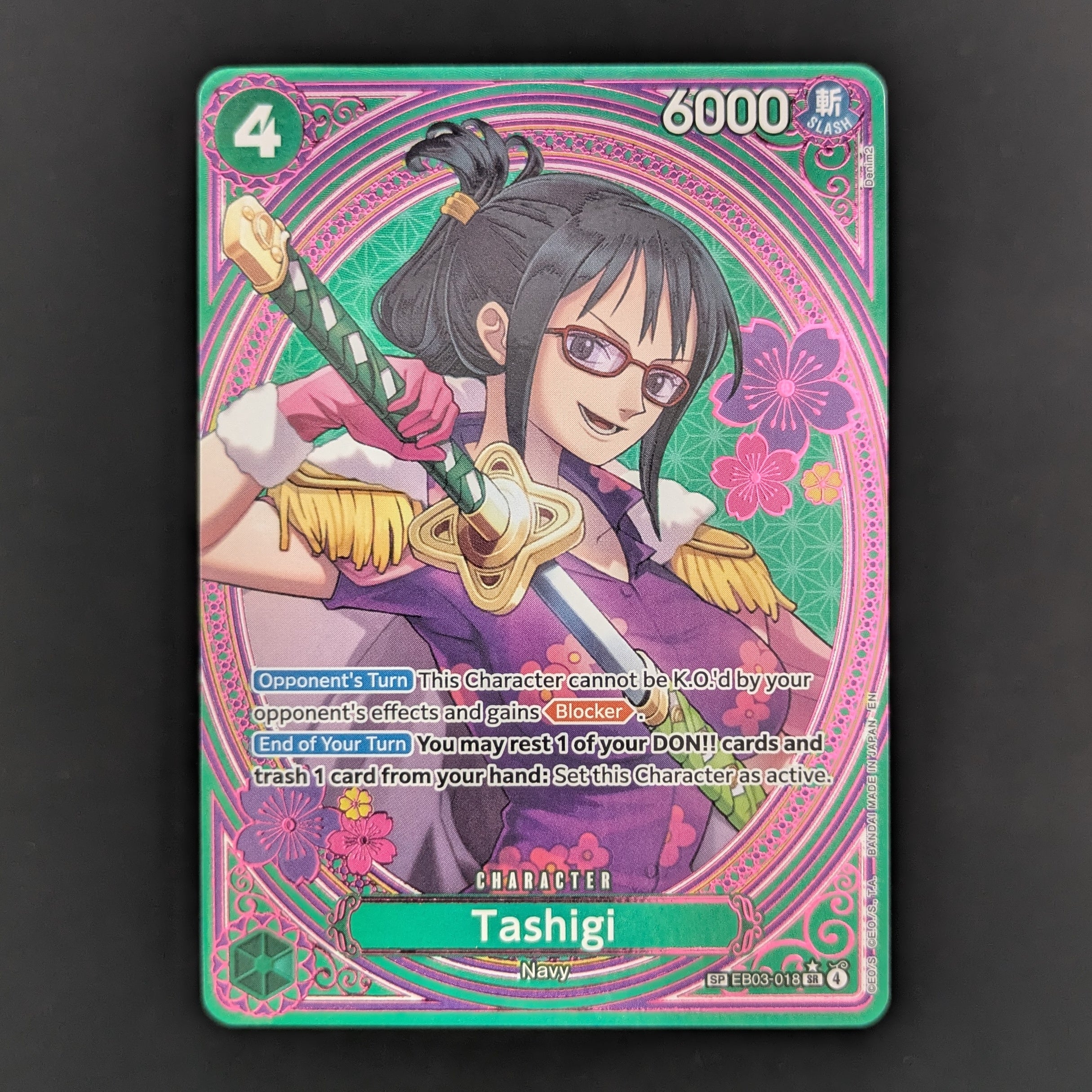 Tashigi (EB03-018) (V.3) - Heroines Edition - English - NM