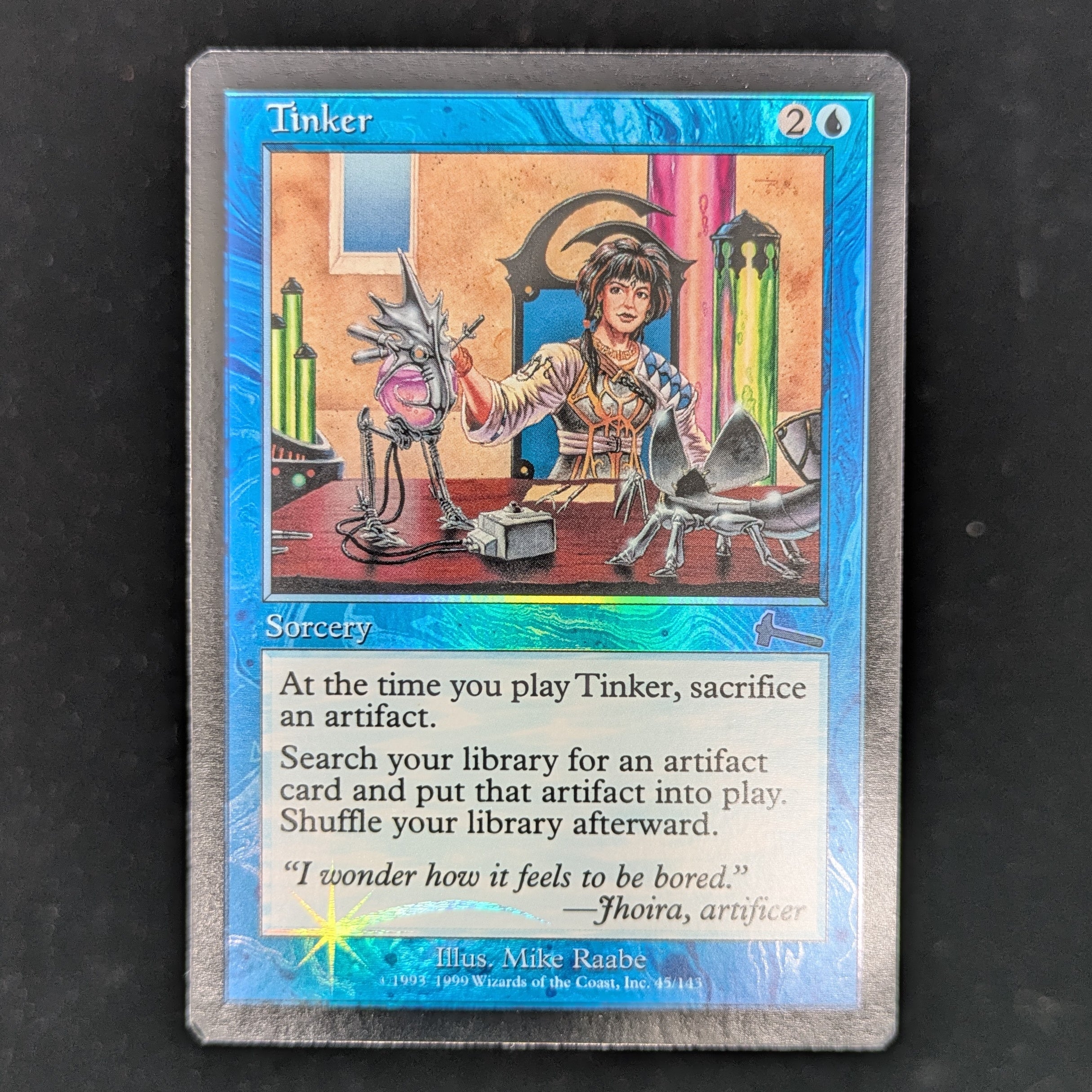 FOIL] Tinker - Urza's Legacy - English - EX