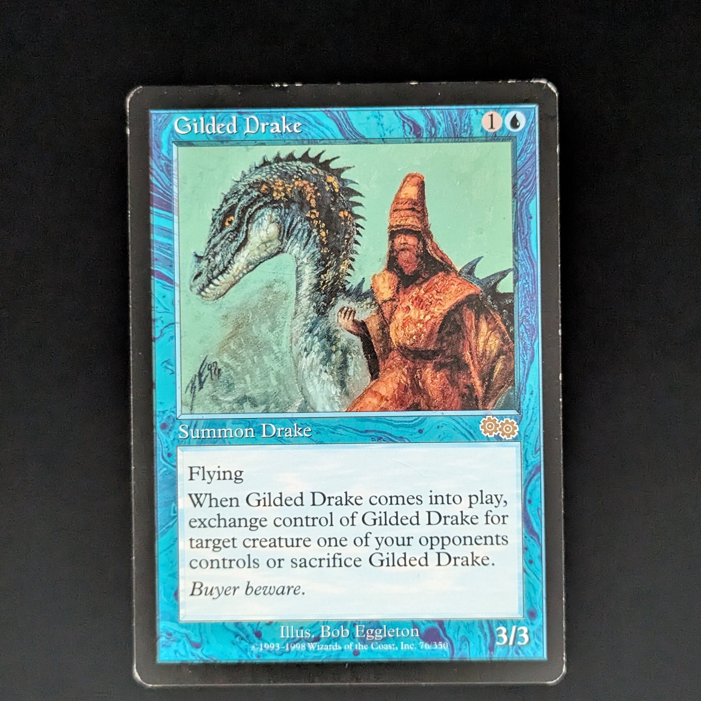 MTG Singles - Gilded Drake - Urza's Saga - English - LP - 35731