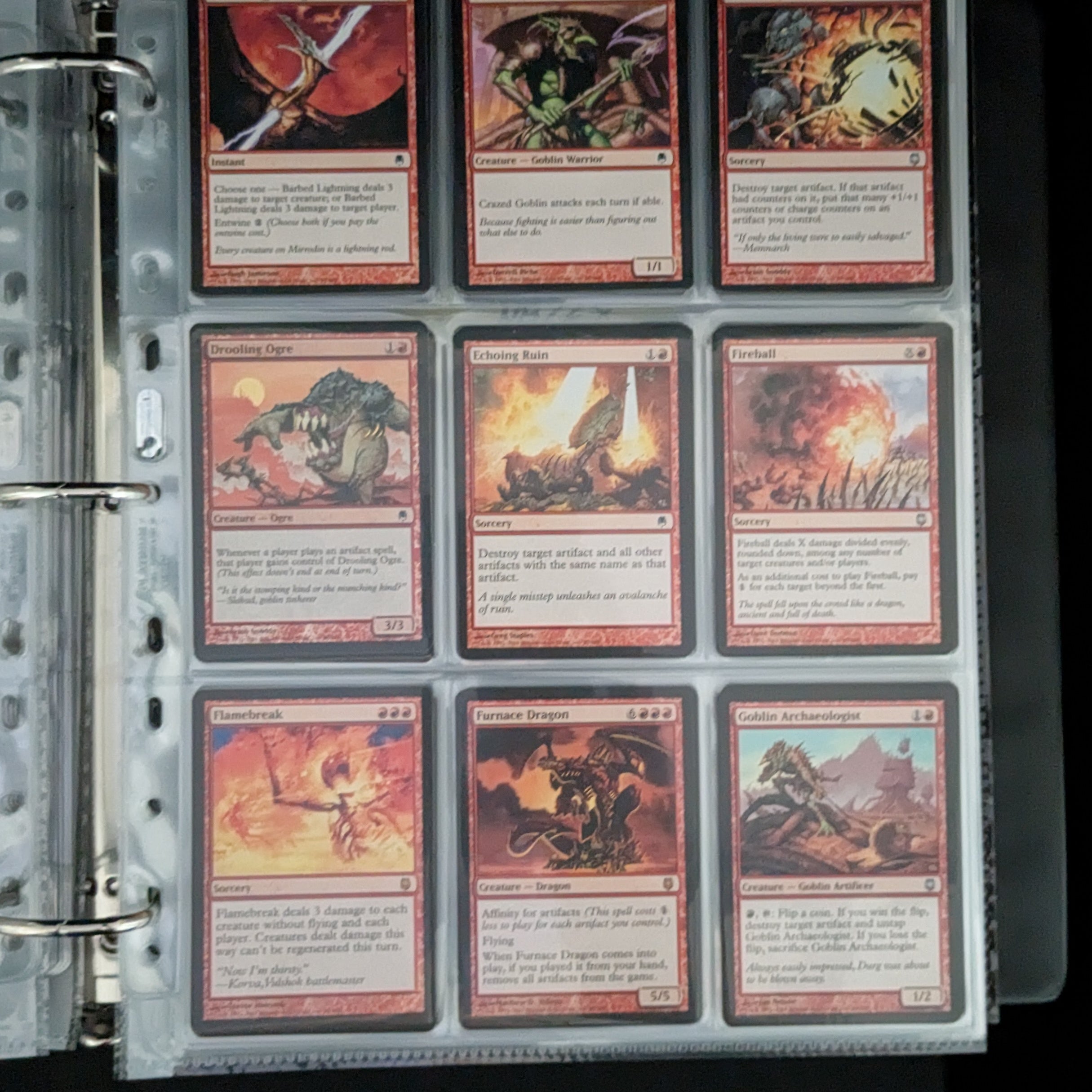 Darksteel Full Set - Darksteel - English - NM-EX - 9 Pocket Pages