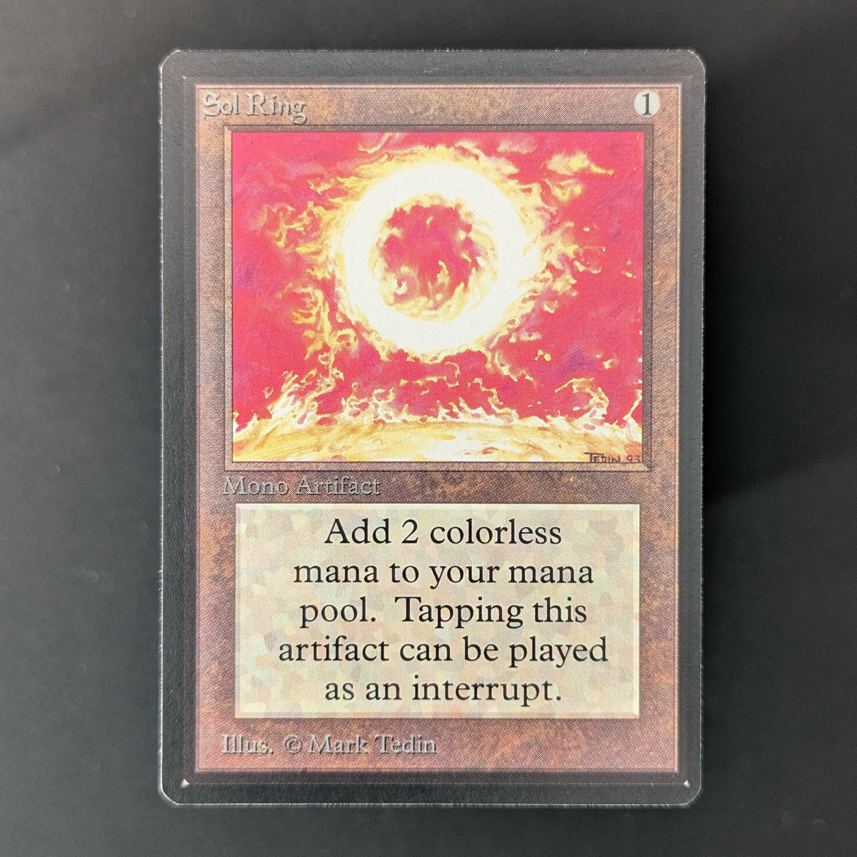 MTG Singles - Sol Ring - Beta - EX - 35906