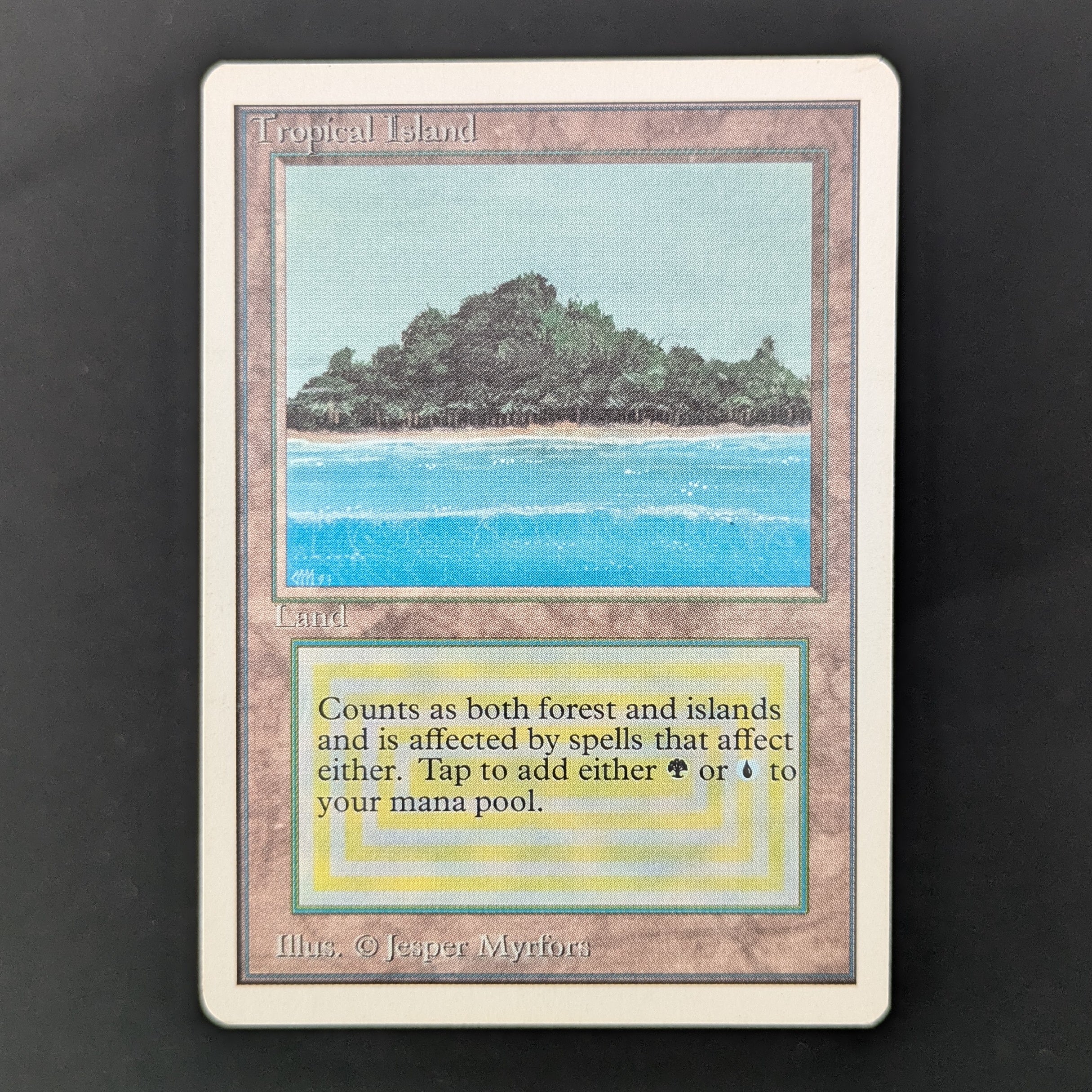 MTG Singles - Tropical Island - Unlimited - LP - ROLLER LINES - 35961