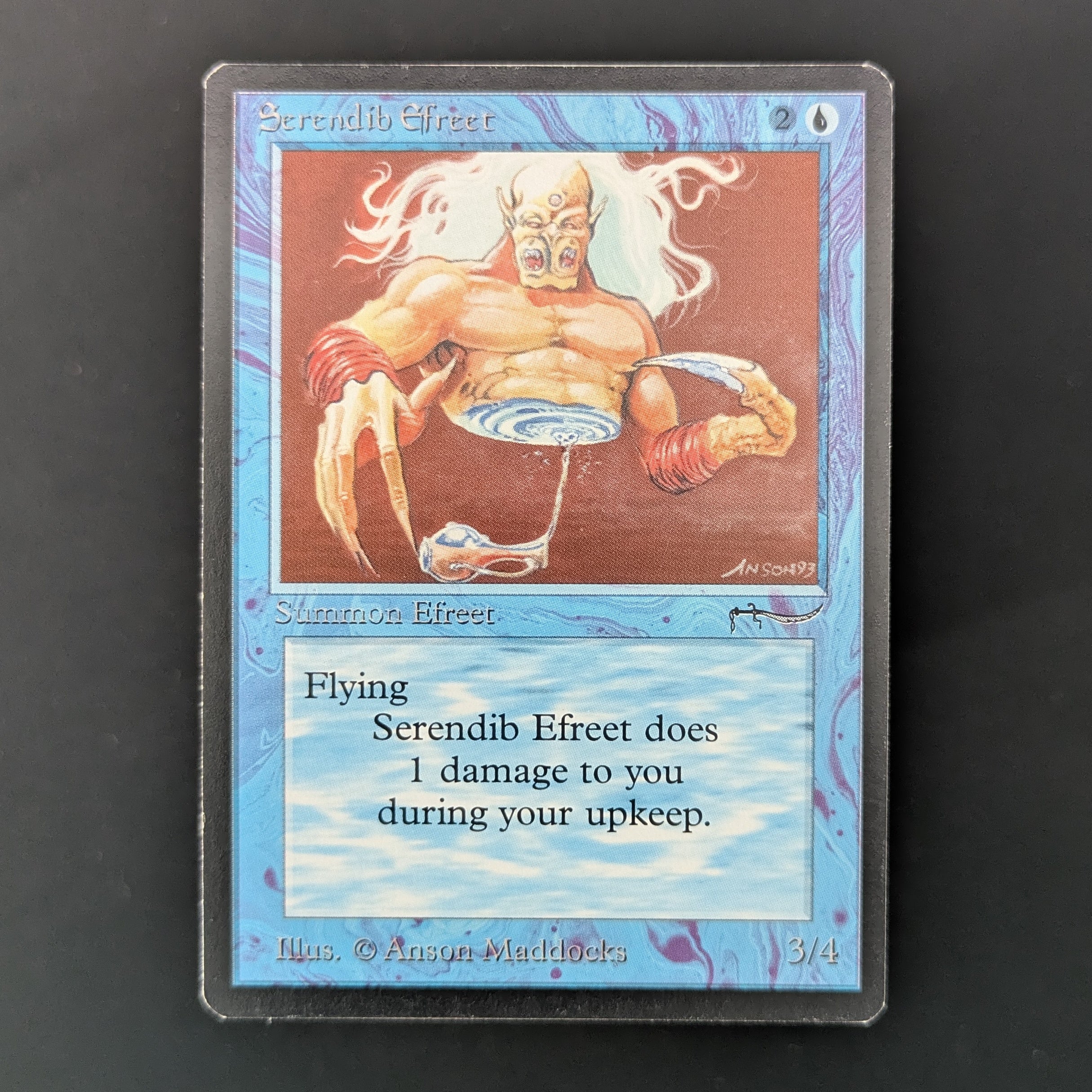 MTG Singles - Serendib Efreet - Arabian Nights - GD - 36002