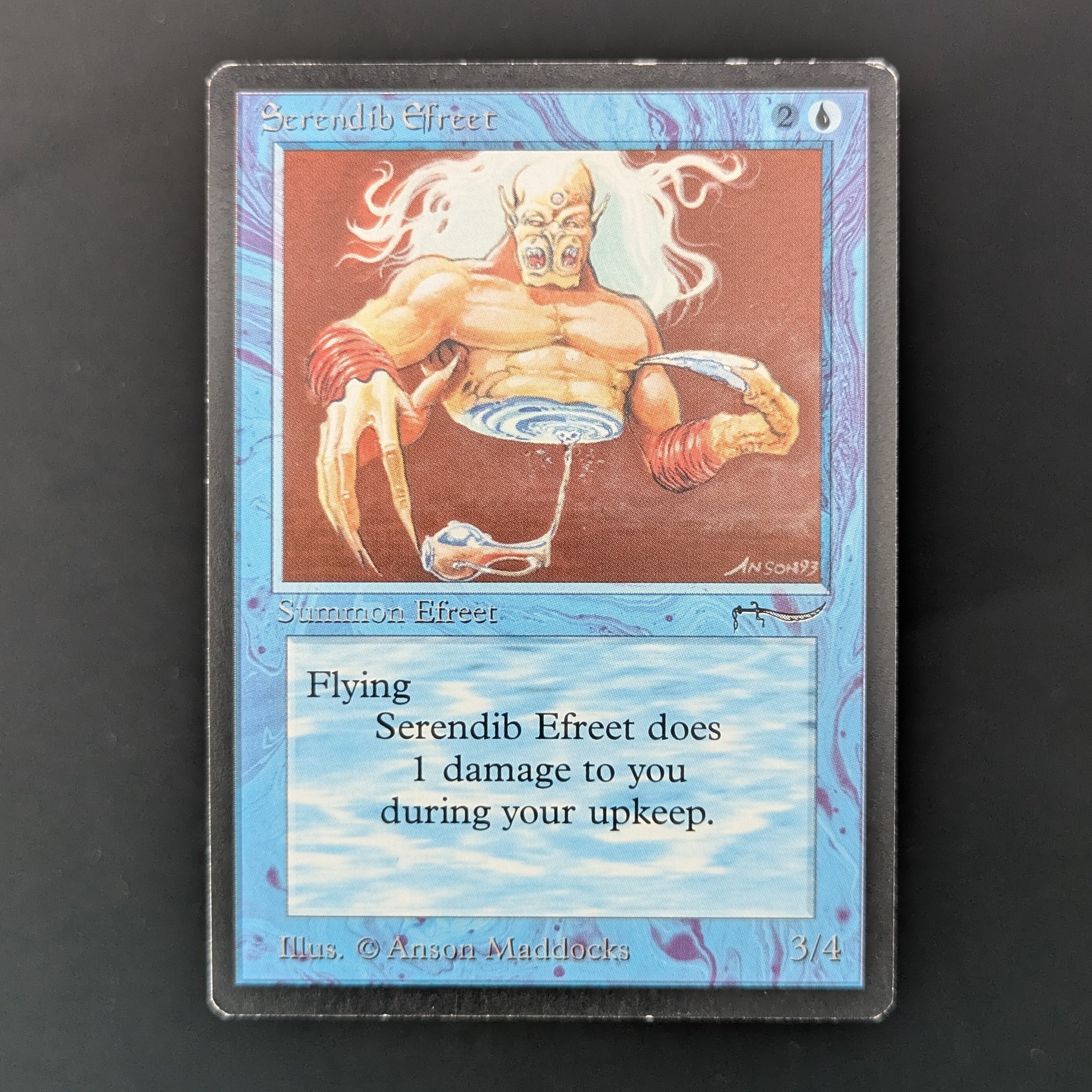 MTG Singles - Serendib Efreet - Arabian Nights - GD - 36003