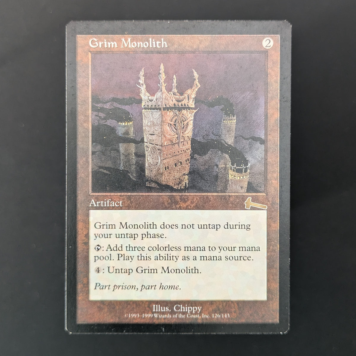 MTG Singles - Grim Monolith - Urza's Legacy - English - GD - 36053
