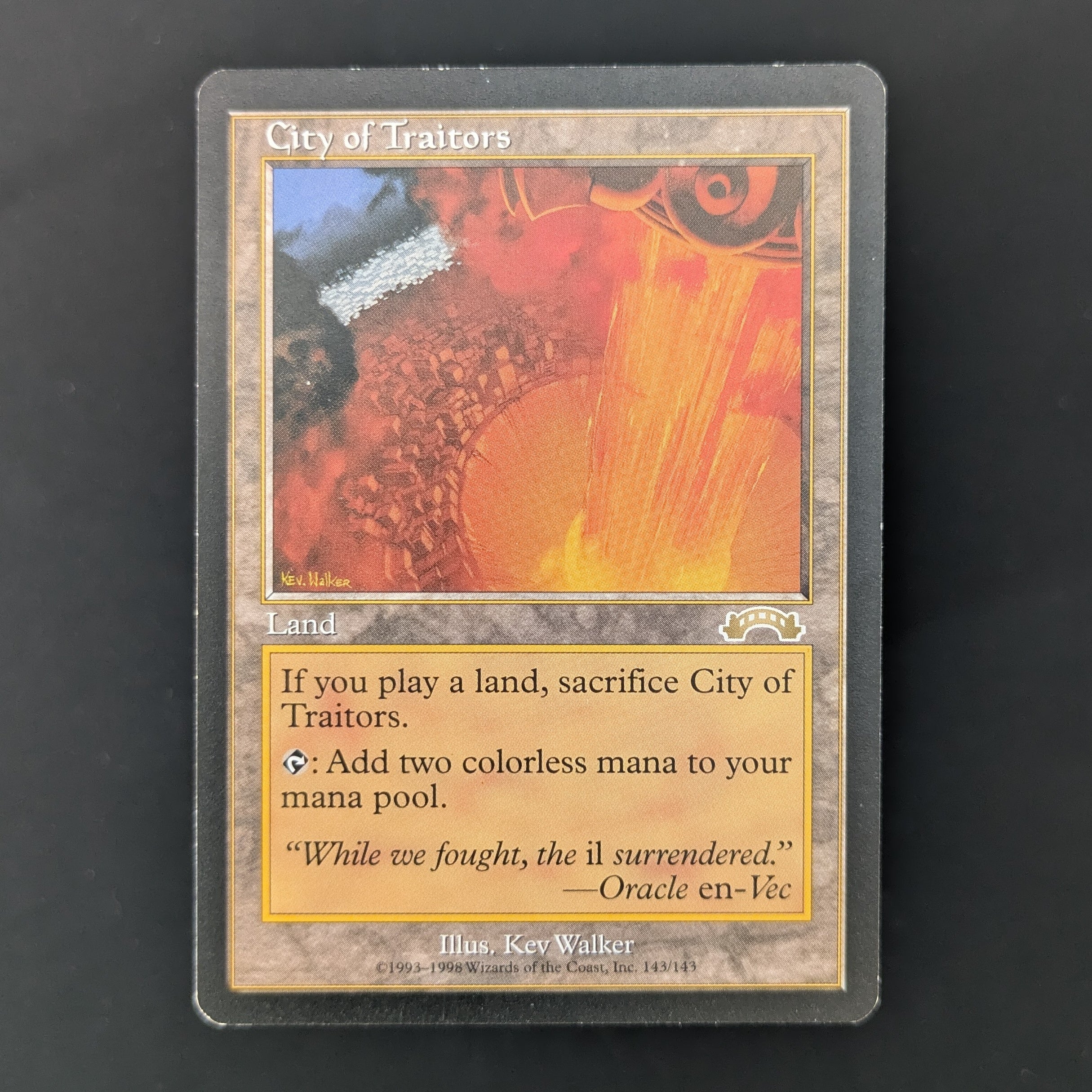 MTG Singles - City of Traitors - Exodus - English - GD - 36072