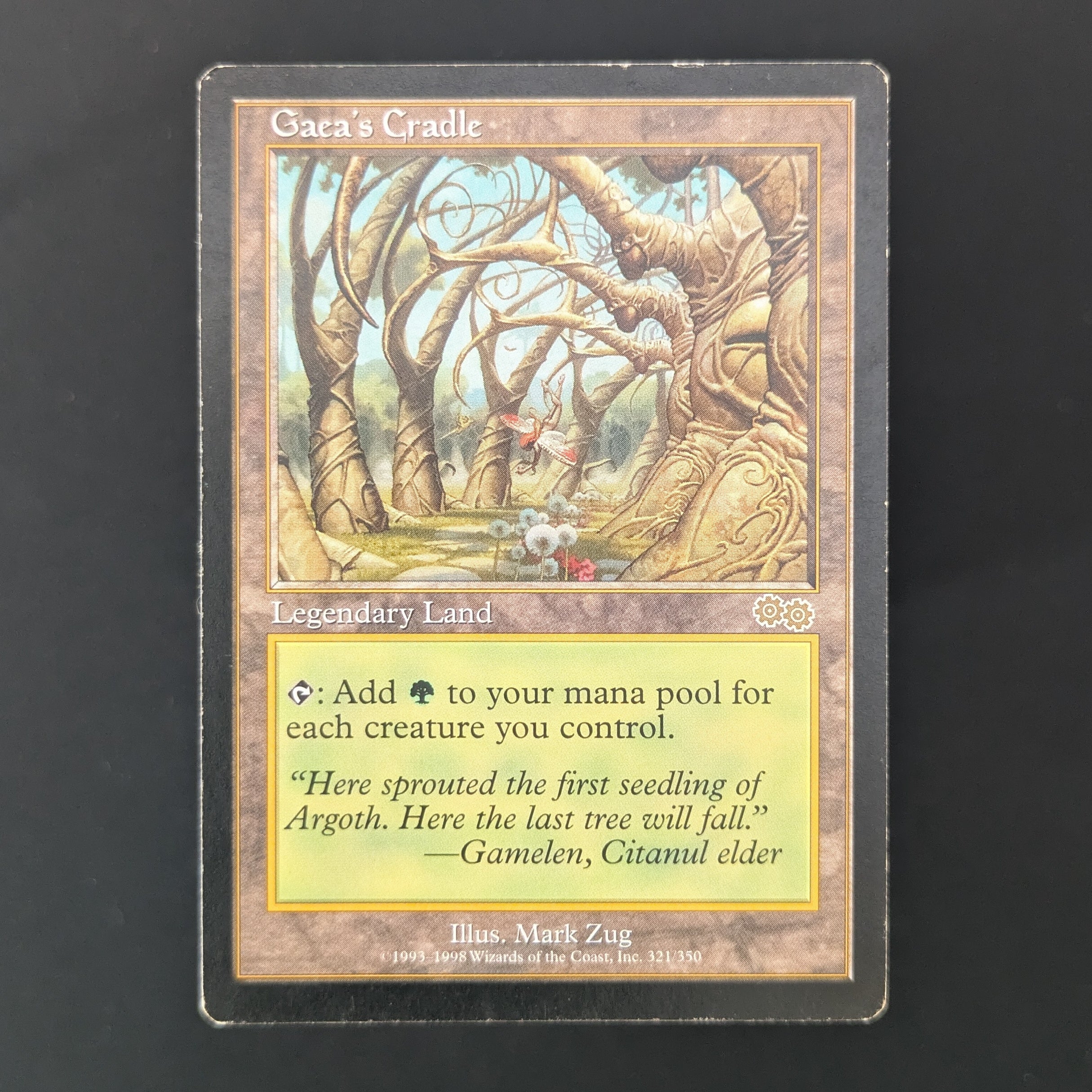 MTG Singles - Gaea's Cradle - Urza's Saga - English - LP - 36078