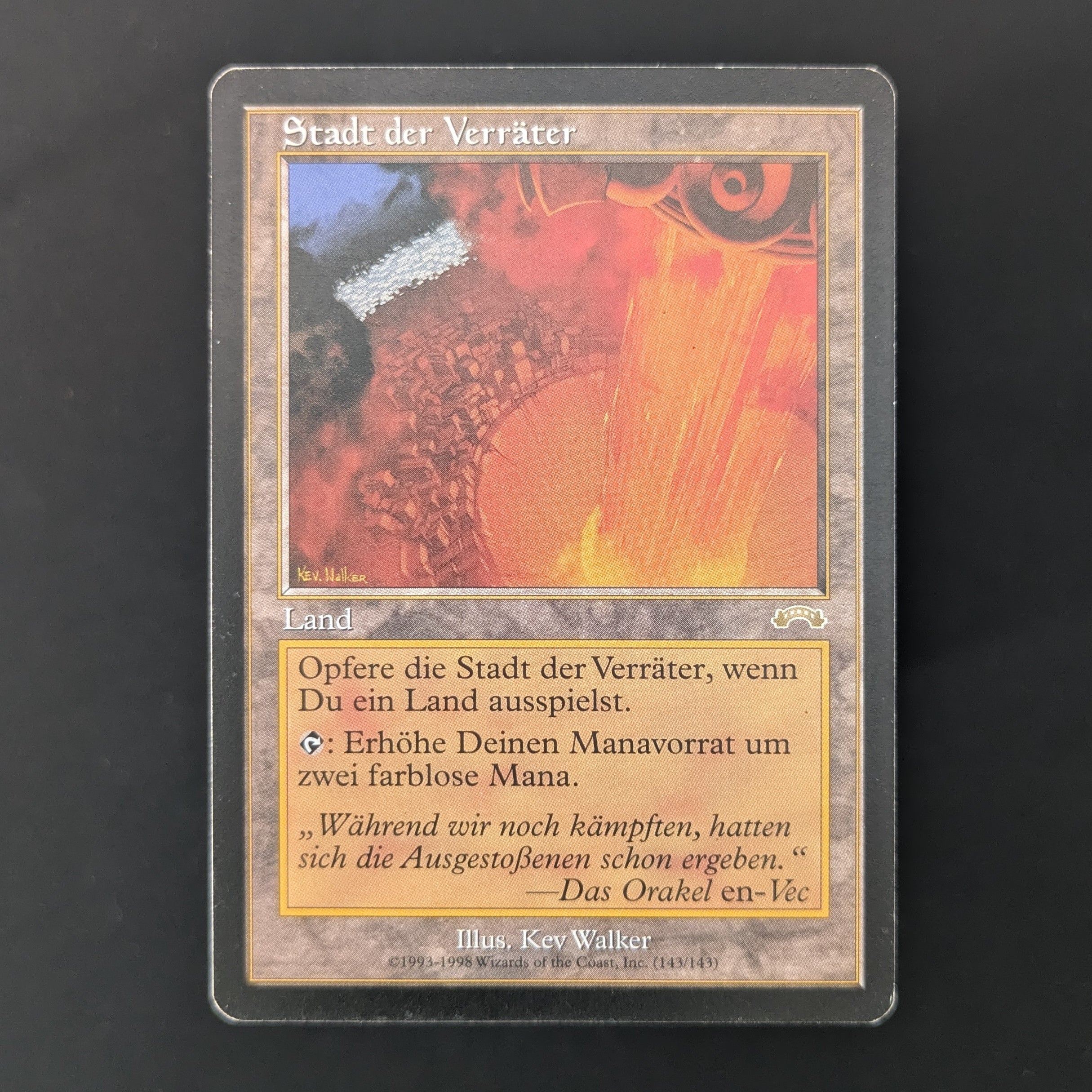 MTG Singles - City of Traitors - Exodus - German - LP - 36082