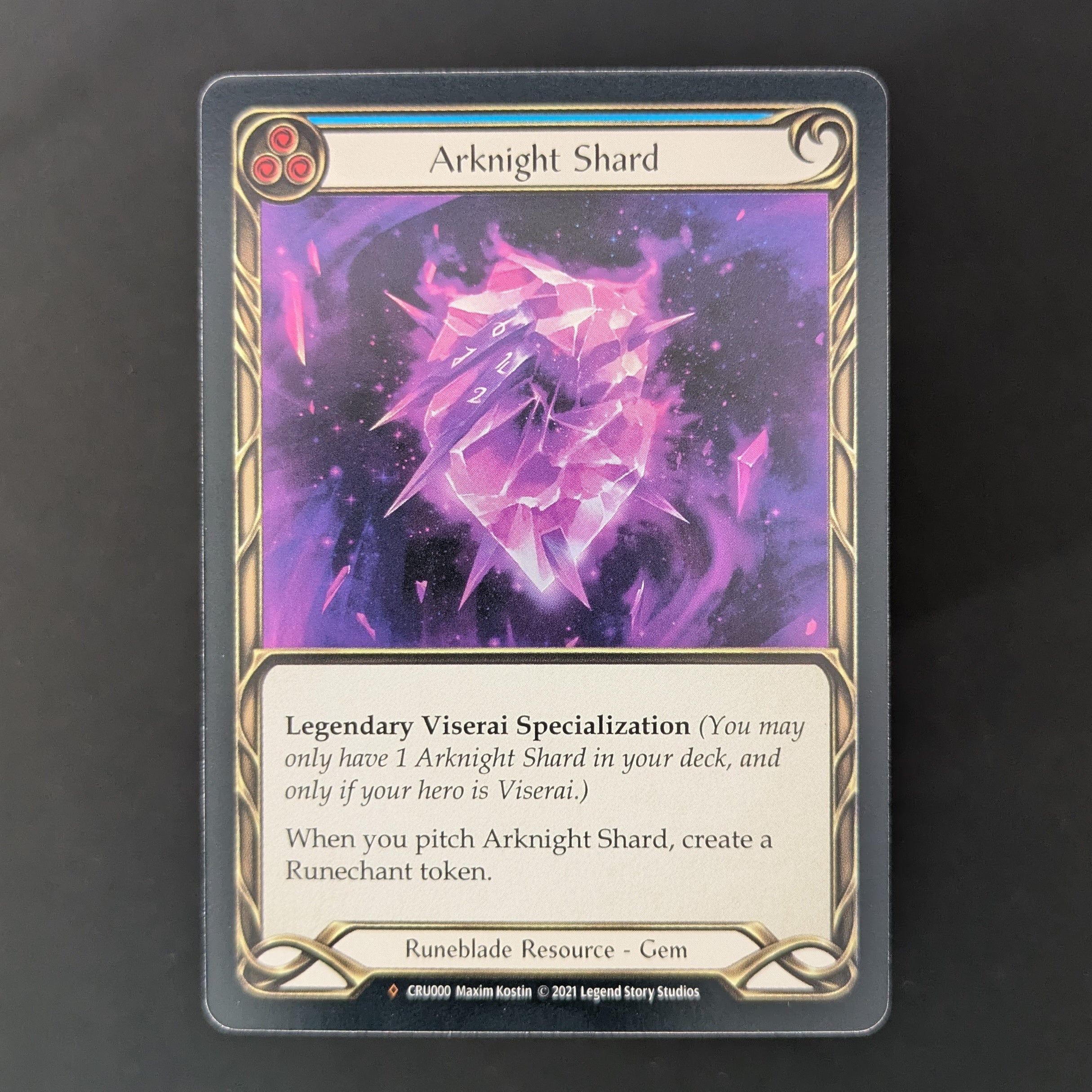 Arknight Shard (Rainbow Foil) - Crucible of War - Unlimited - English - NM