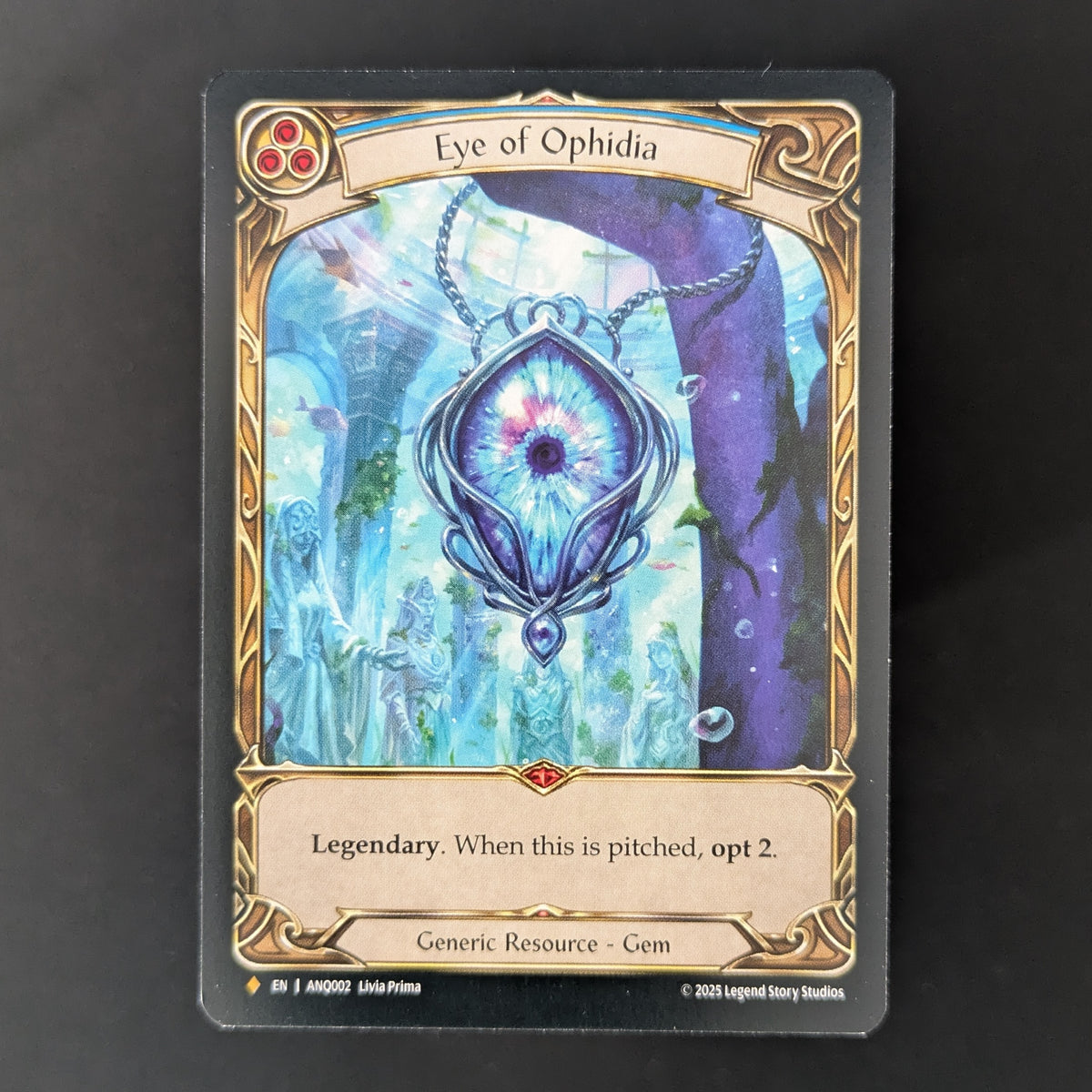 FAB Singles - Eye of Ophidia (Regular) - Compendium of Rathe - Antiquity Pack - English - NM -