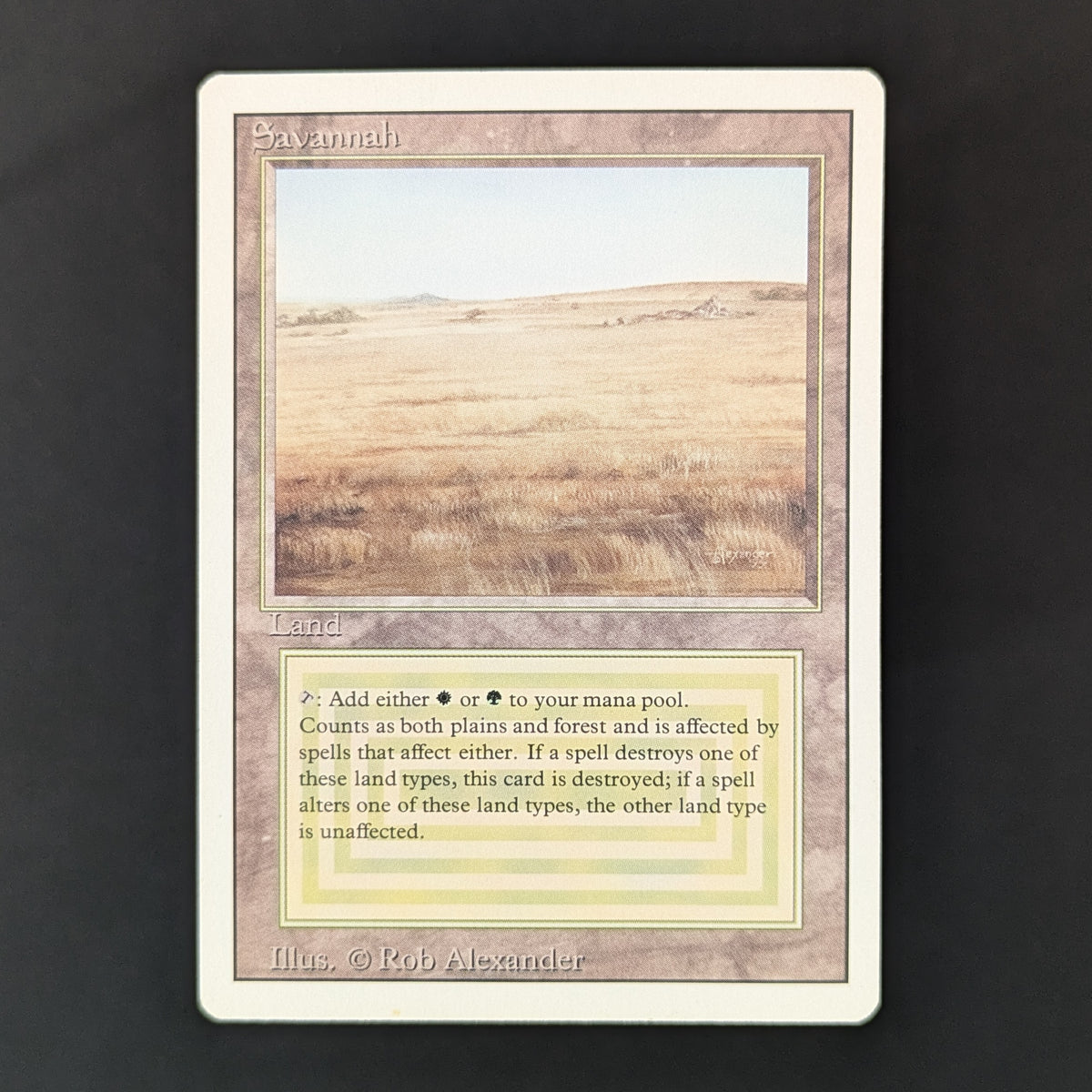 MTG Singles - Savannah - Revised - GD - 36217