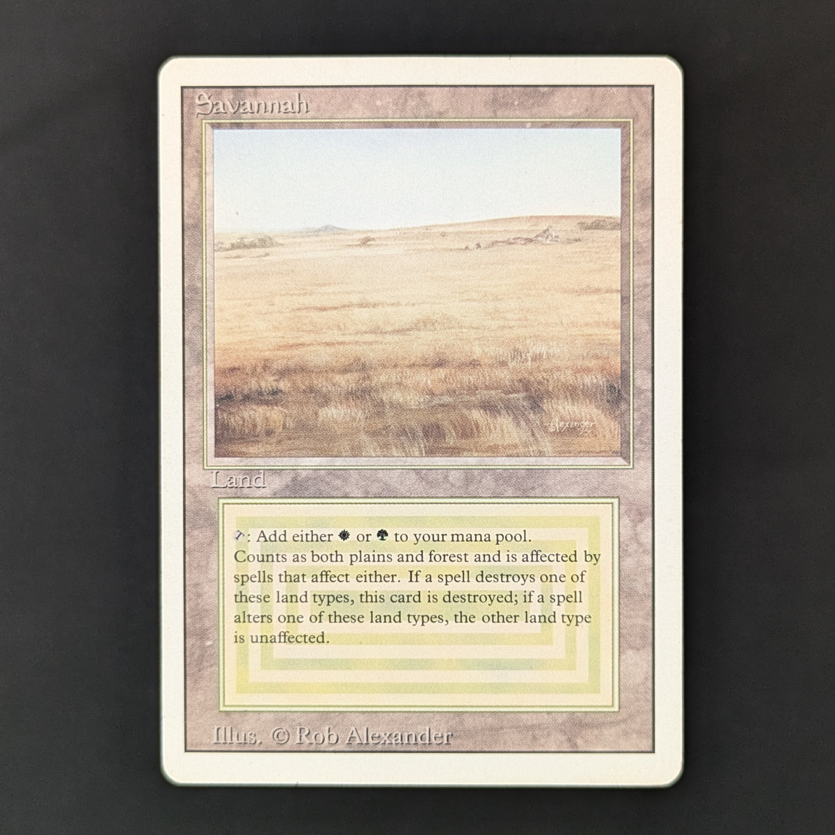 MTG Singles - Savannah - Revised - PL - 36222
