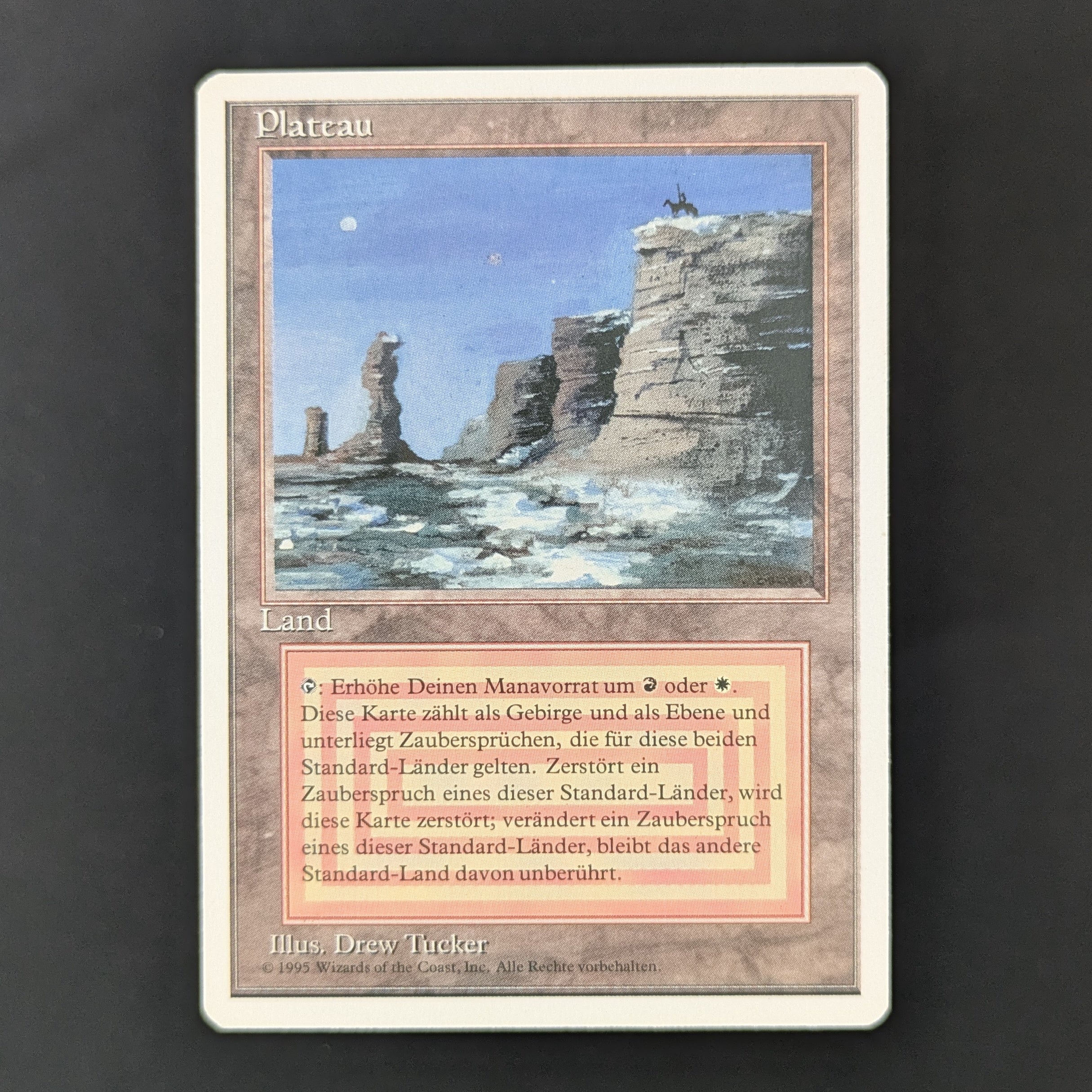 MTG Singles - Plateau - Foreign White Bordered - German - NM - 36287