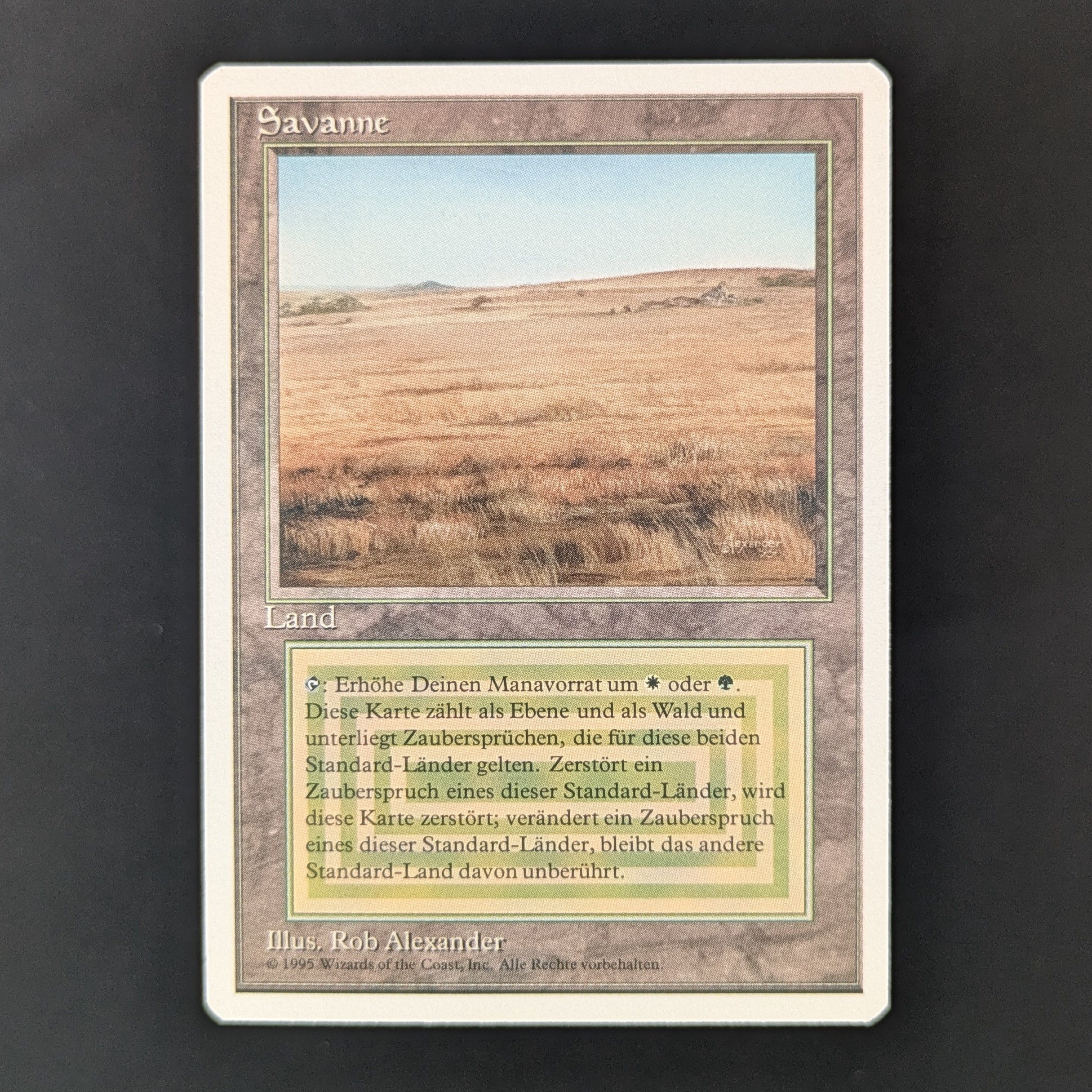 MTG Singles - Savannah - Foreign White Bordered - German - NM - 36290