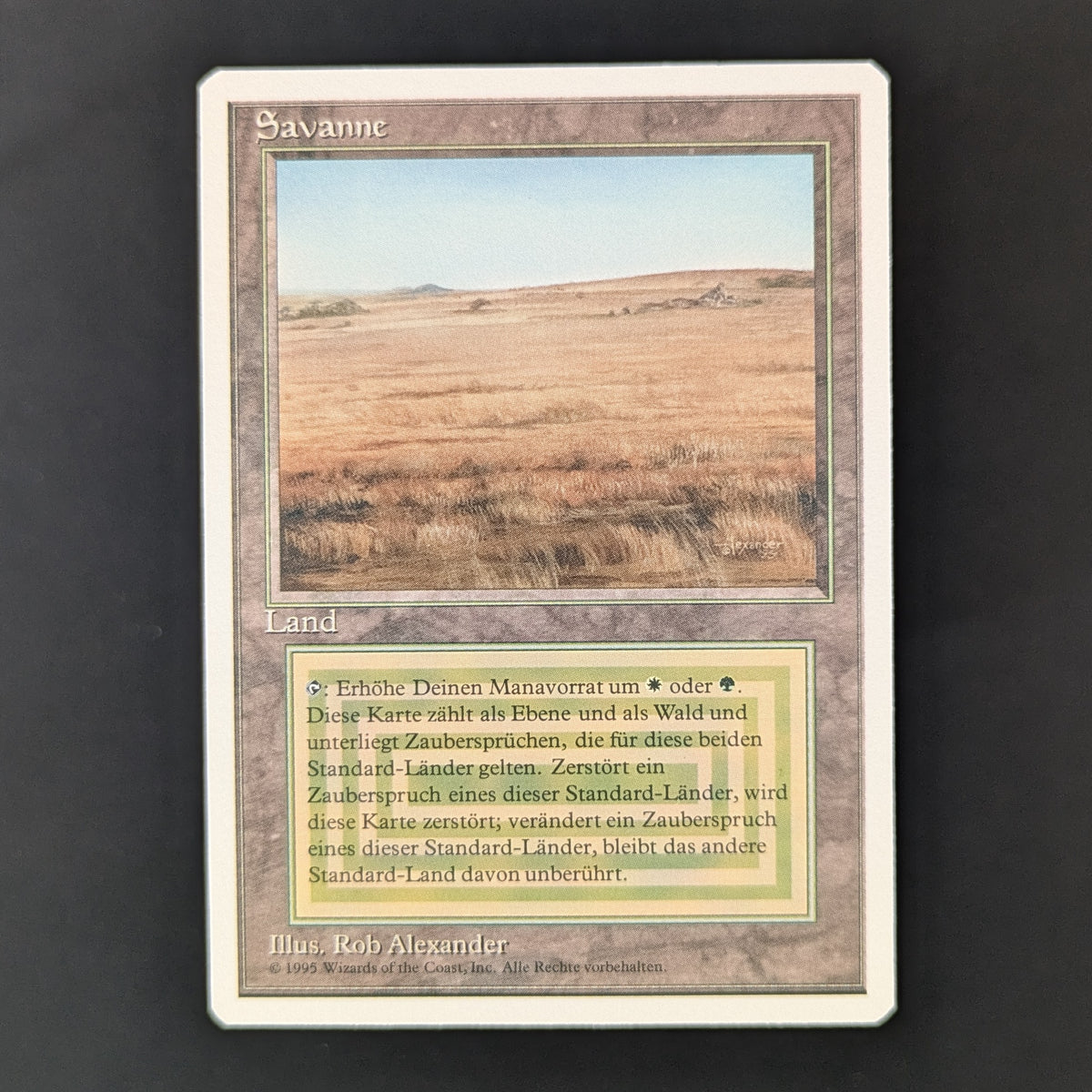 MTG Singles - Savannah - Foreign White Bordered - German - NM - 36291