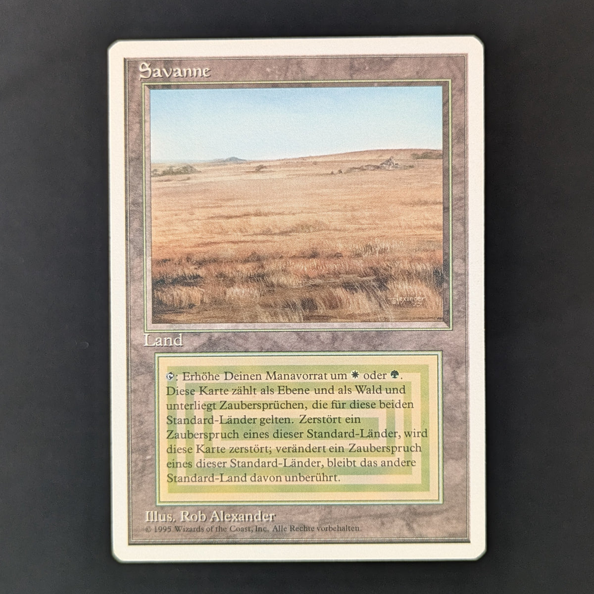 MTG Singles - Savannah - Foreign White Bordered - German - LP - 36293