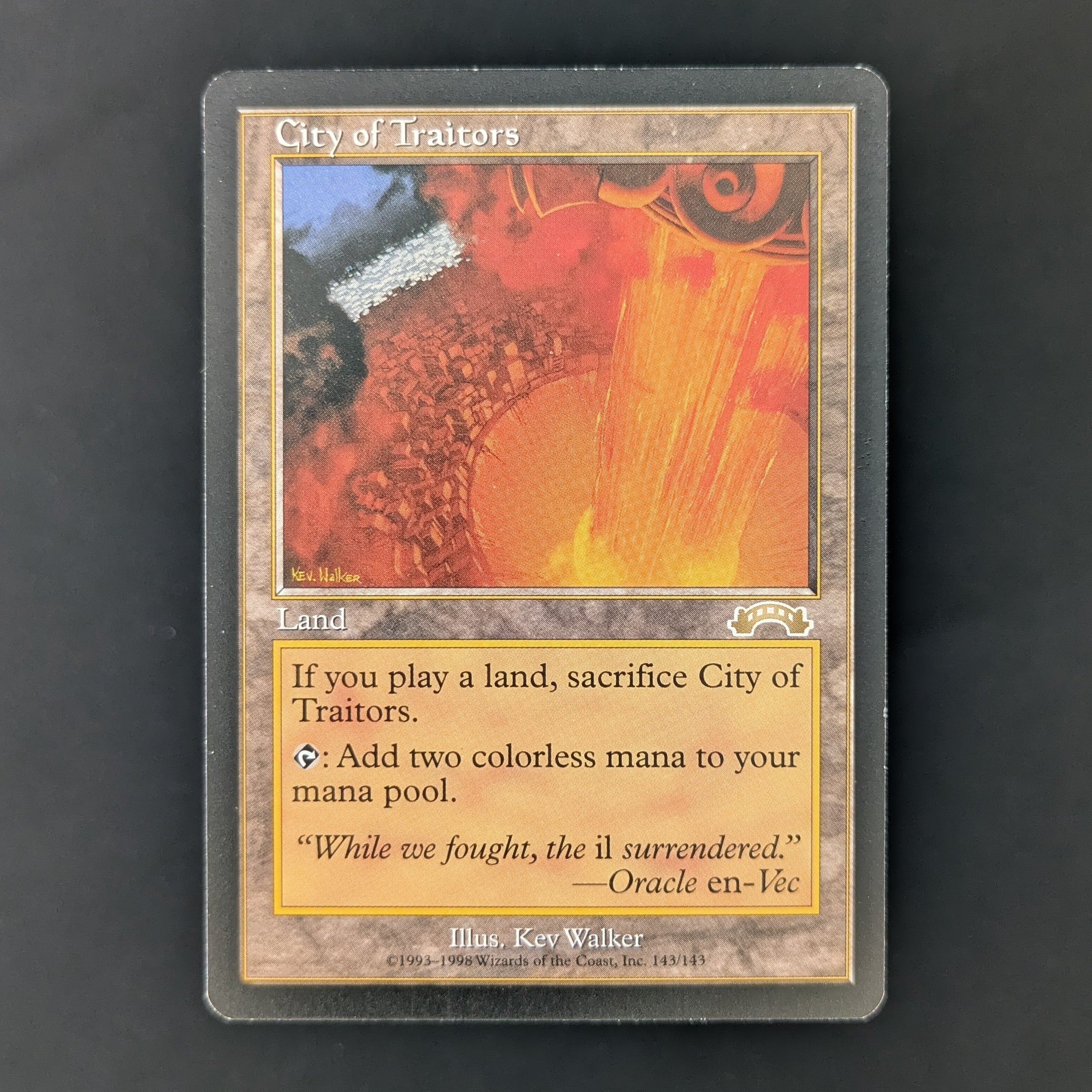 MTG Singles - City of Traitors - Exodus - English - GD - 36312