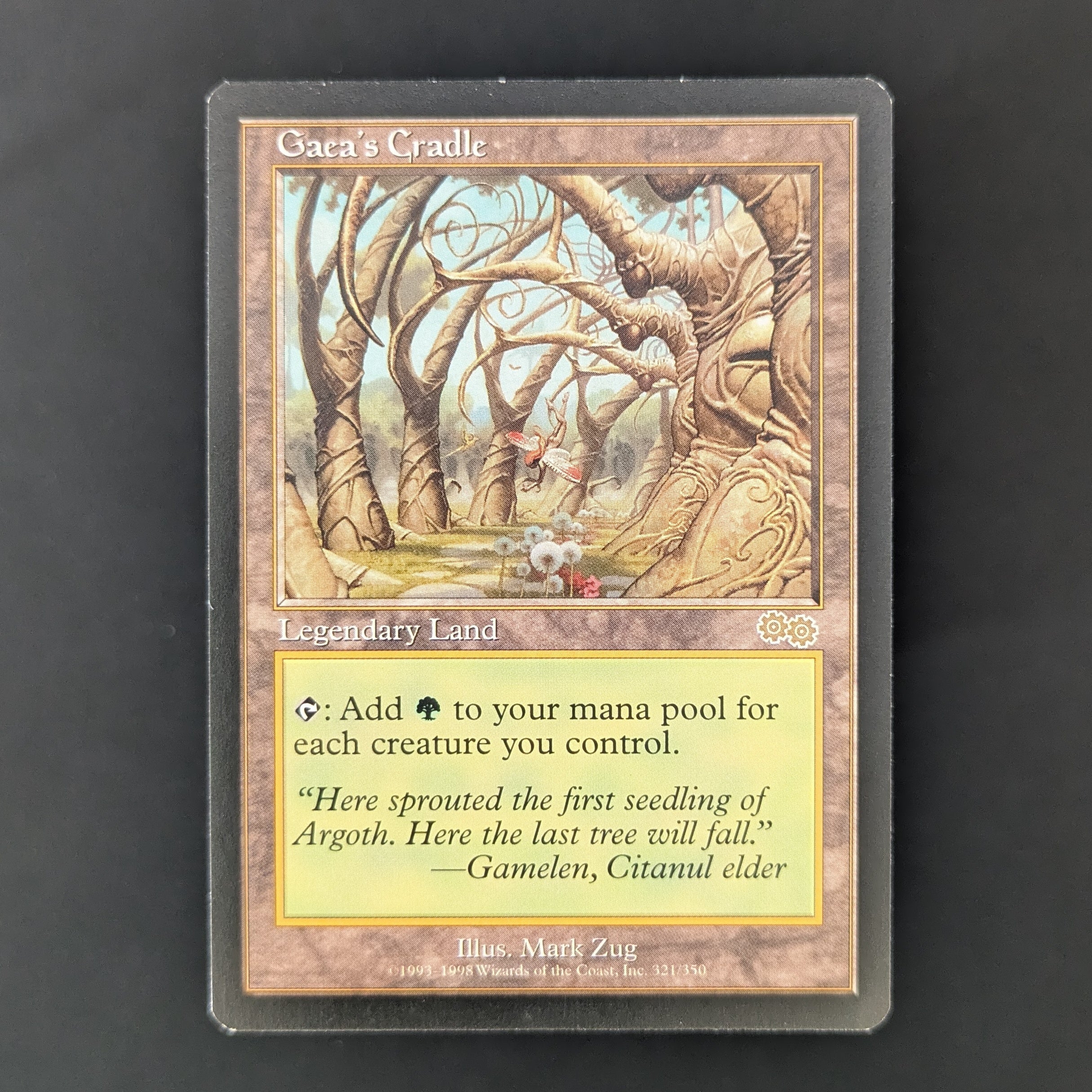 MTG Singles - Gaea's Cradle - Urza's Saga - English - EX - 36314