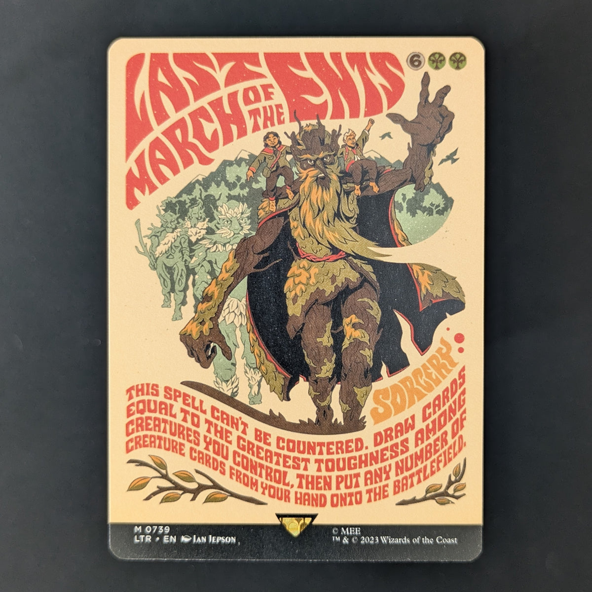 Last March of the Ents (Borderless Poster) - The Lord of the Rings: Tales of Middle-earth Holiday Release - English - NM