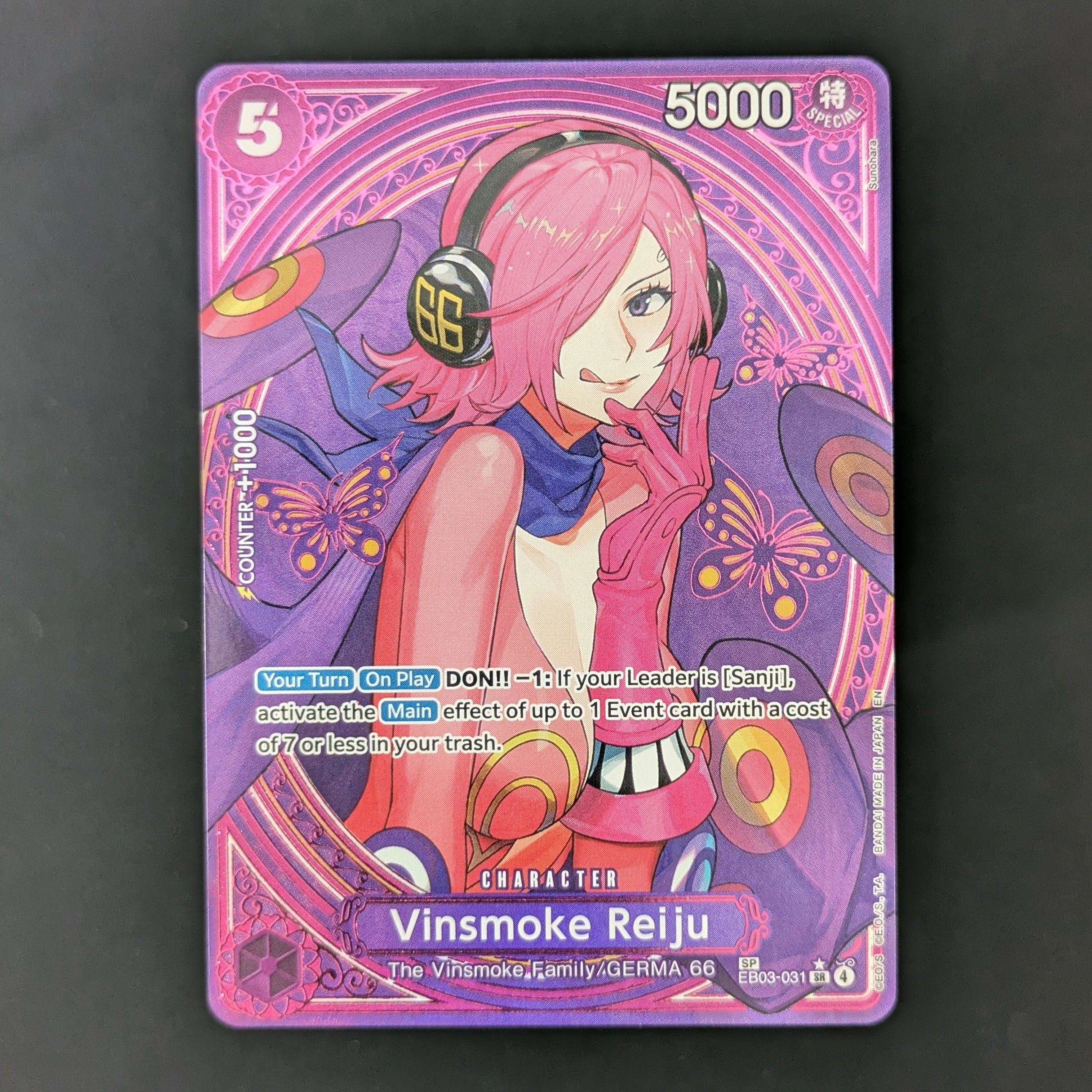 Vinsmoke Reiju (EB03-031) (V.3) - Heroines Edition - English - NM