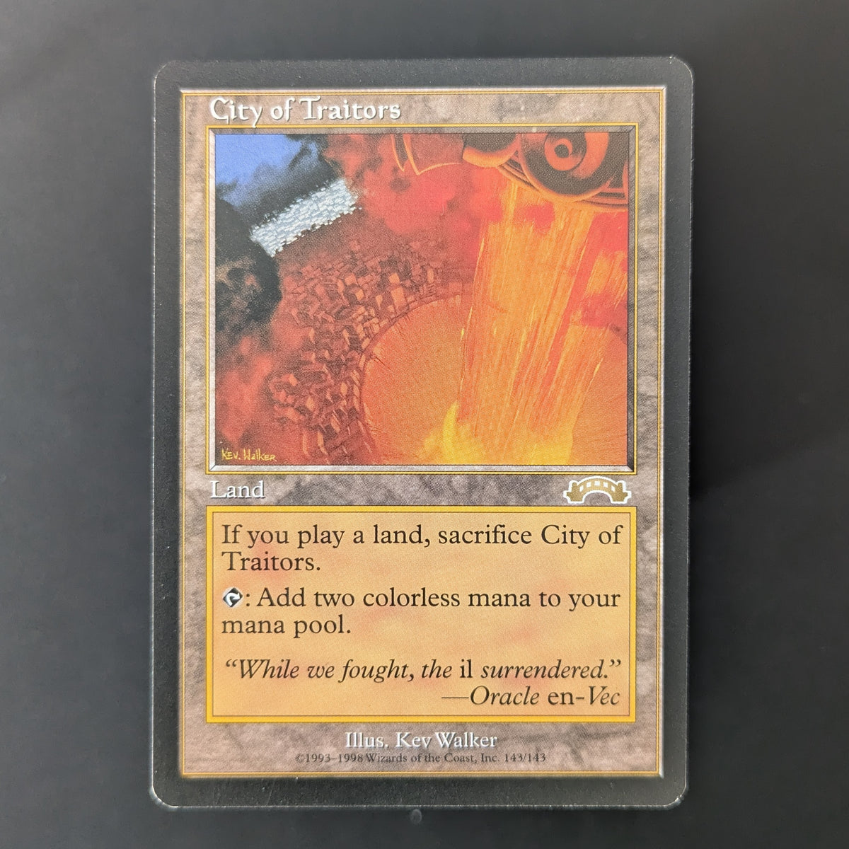 MTG Singles - City of Traitors - Exodus - English - GD - 36450