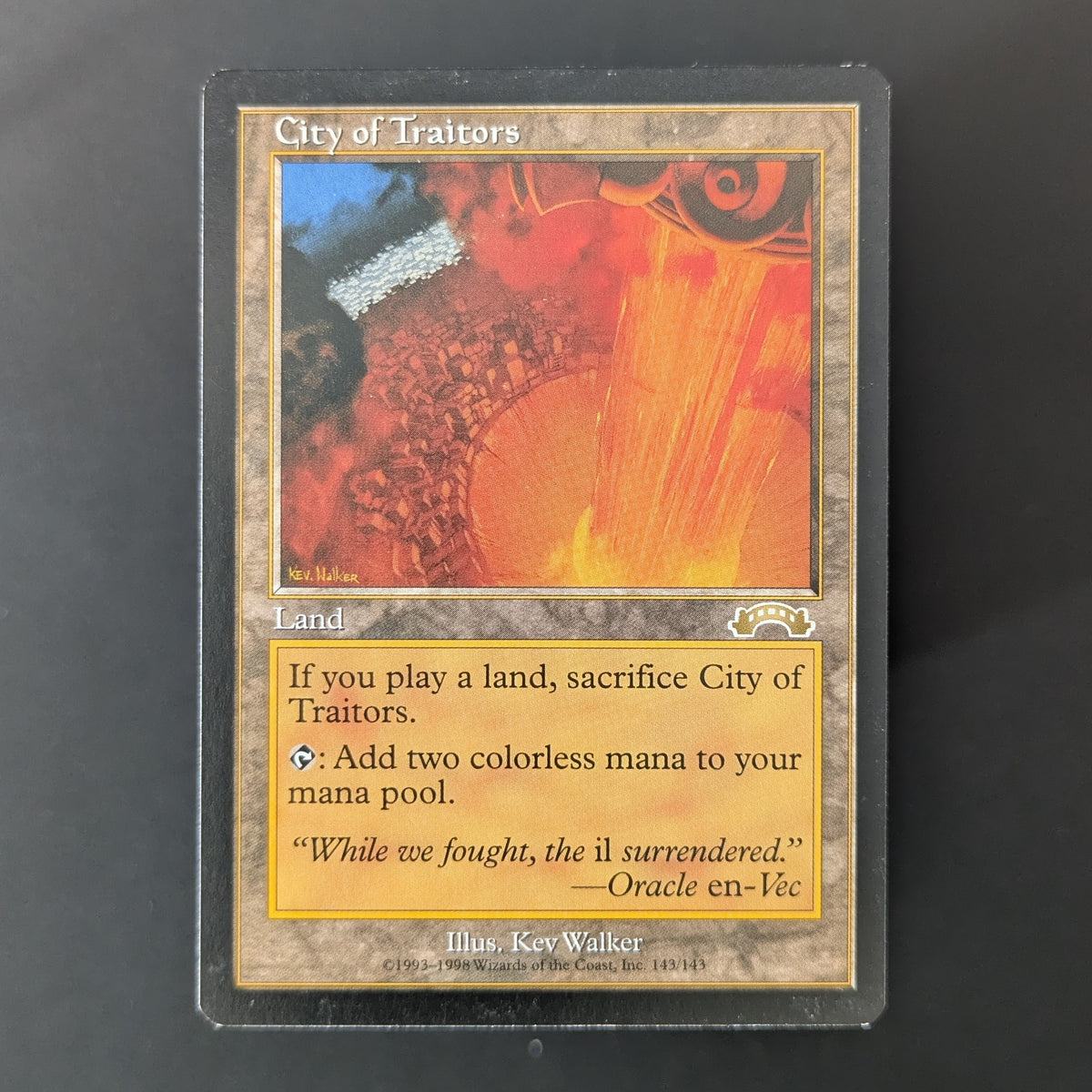 MTG Singles - City of Traitors - Exodus - English - GD - 36451
