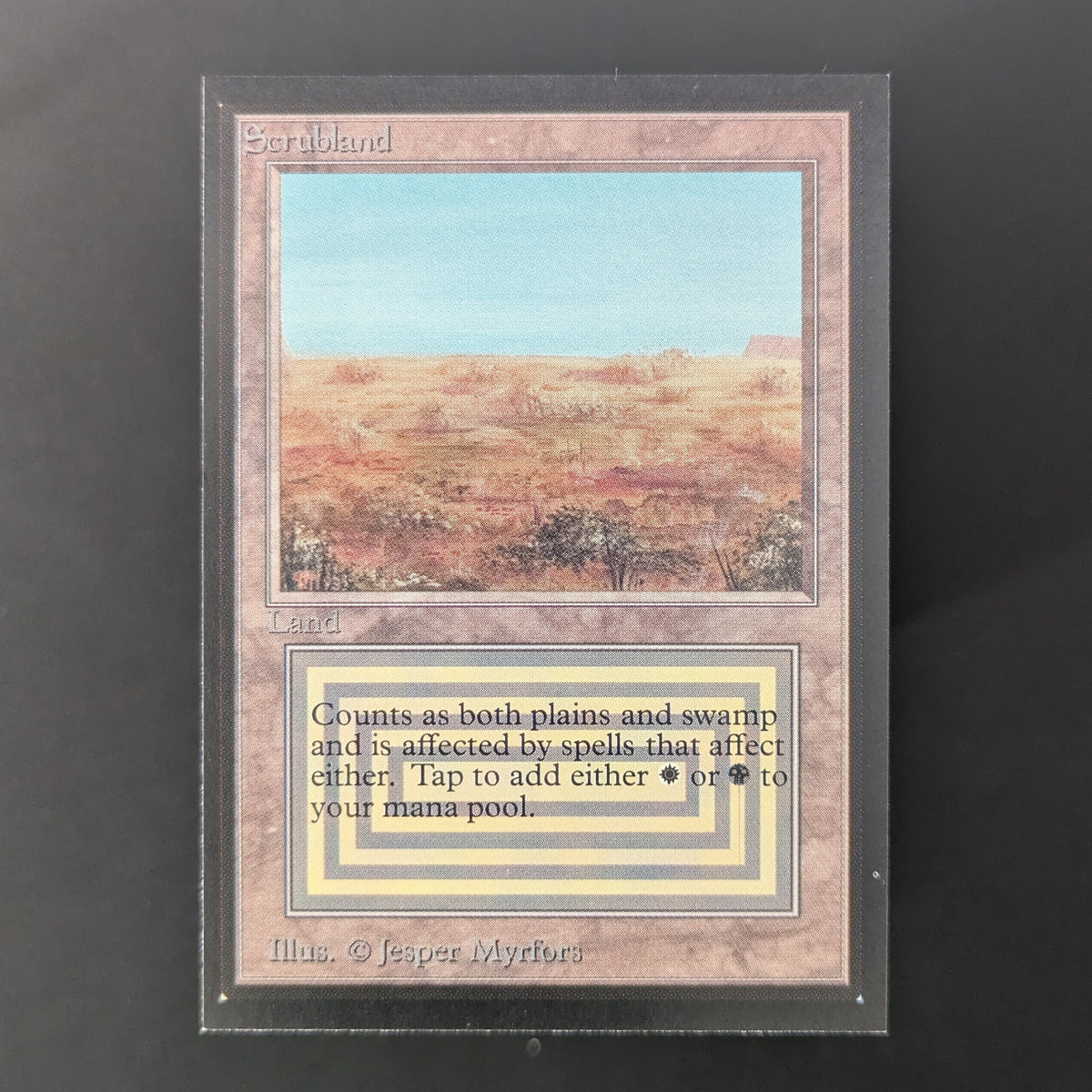 MTG Singles - Scrubland - Collectors' Edition - NM - 36477