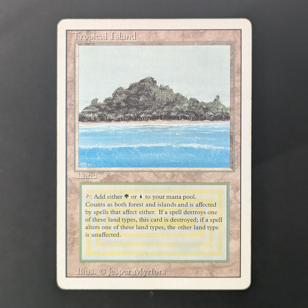 MTG Singles - Tropical Island - Revised - PL - 36503