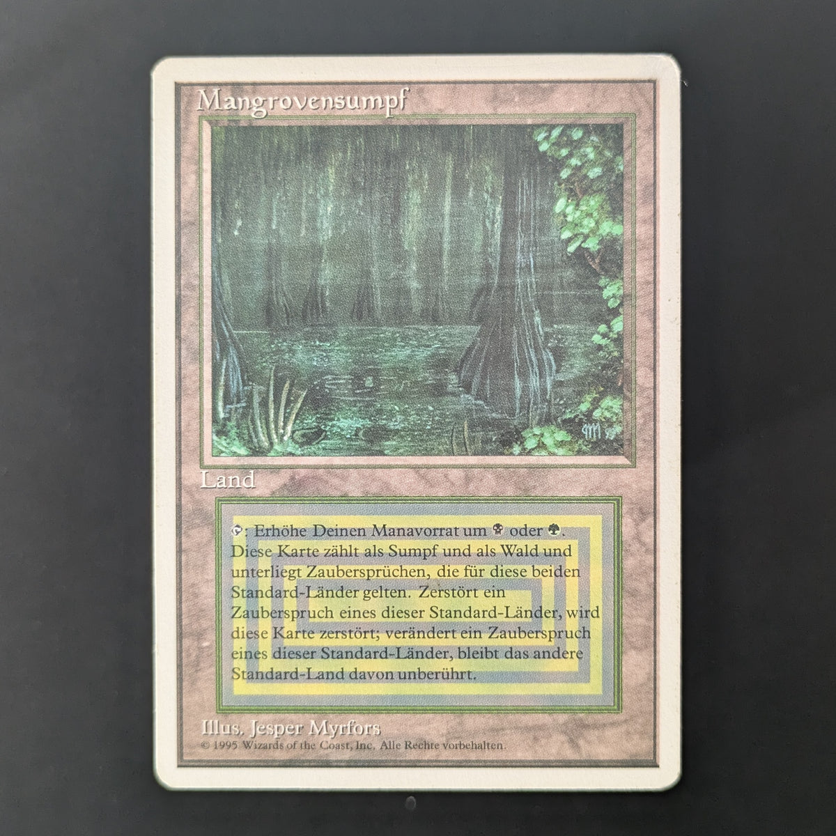MTG Singles - Bayou - Foreign White Bordered - German - LP - 36512