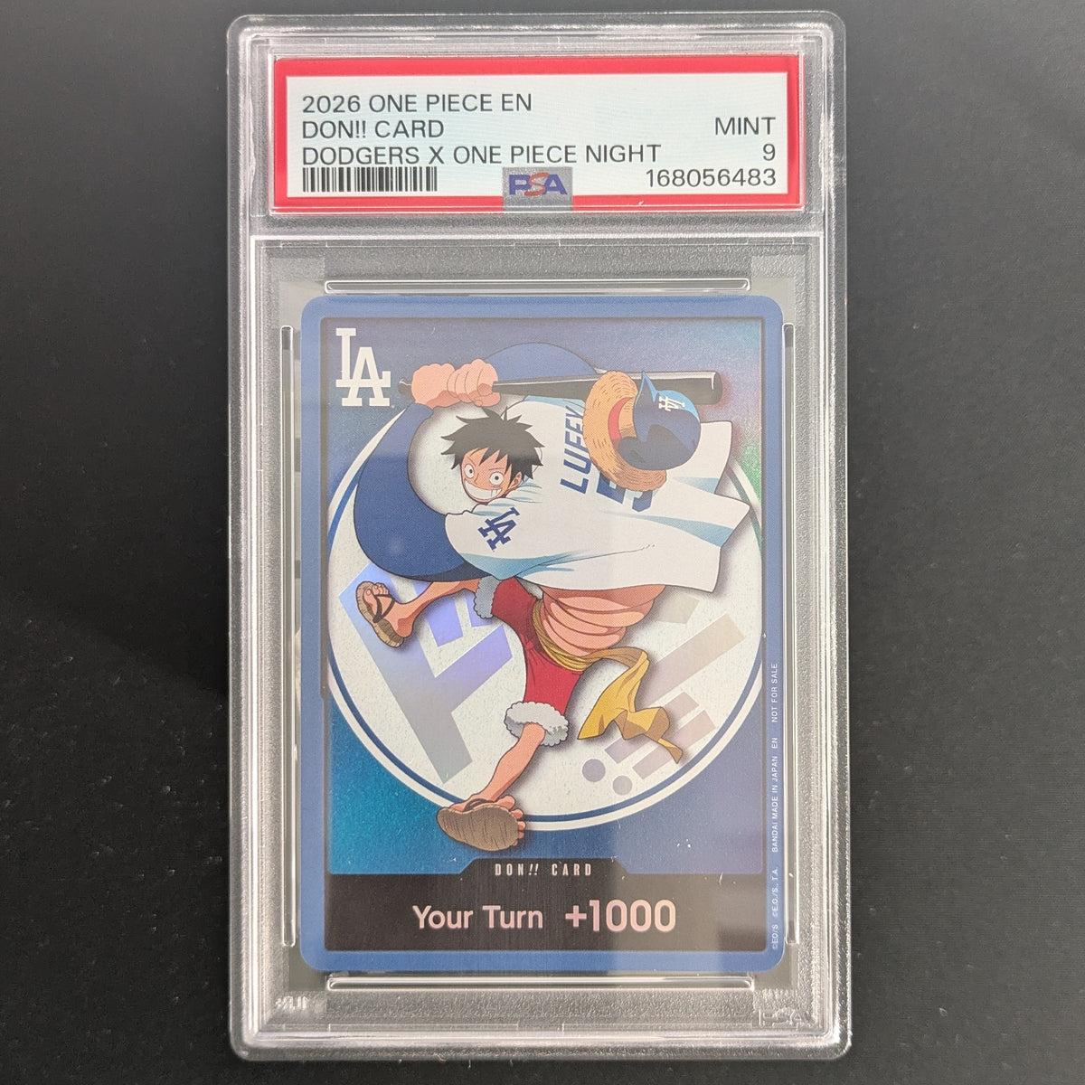 Don!! (Dodgers 2026) - One Piece Products - English - PSA 9