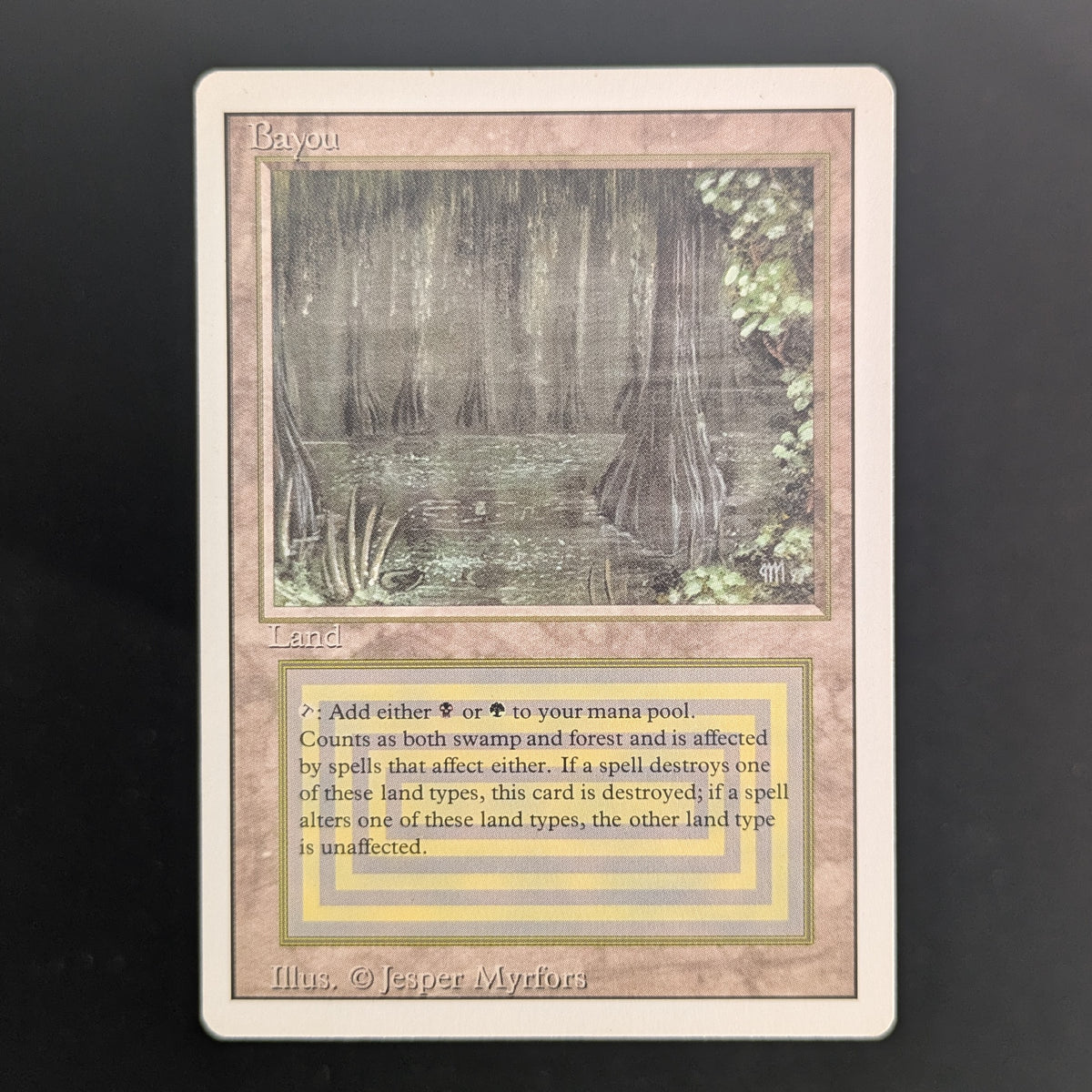 MTG Singles - Bayou - Revised - GD - BENT - 36674