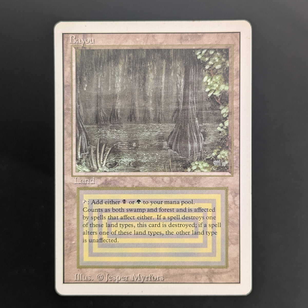 MTG Singles - Bayou - Revised - PL - PRESSURE MARK - 36675
