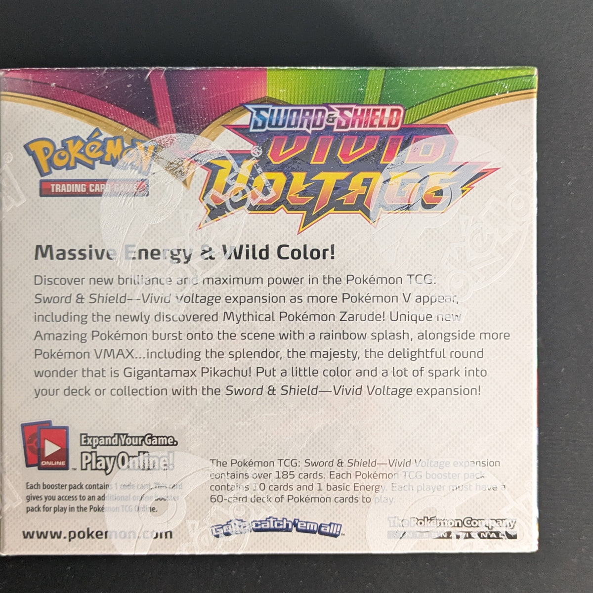 PTCG Sealed Product - Vivid Voltage Booster Box - Vivid Voltage - English - NM -