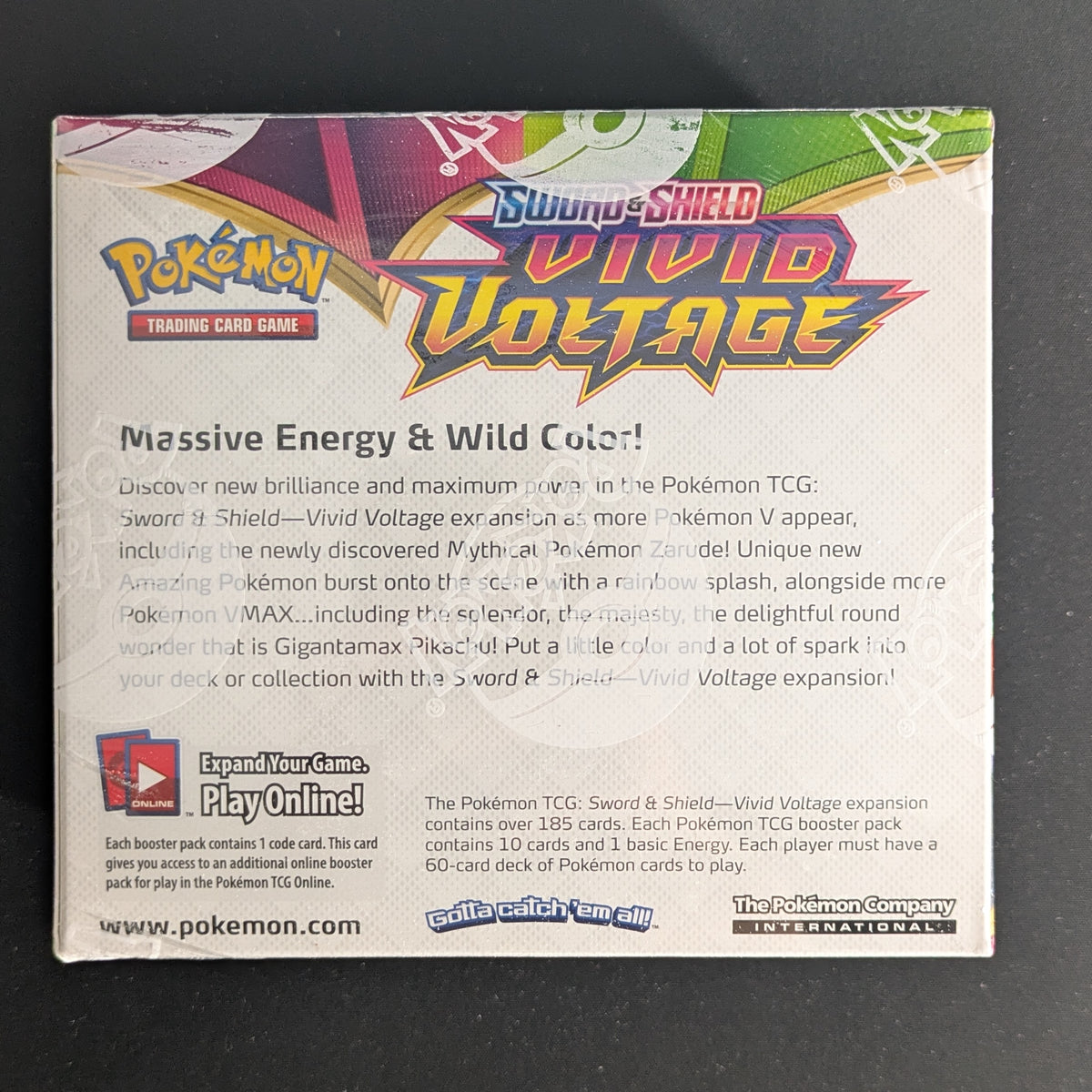 PTCG Sealed Product - Vivid Voltage Booster Box - Vivid Voltage - English - NM -