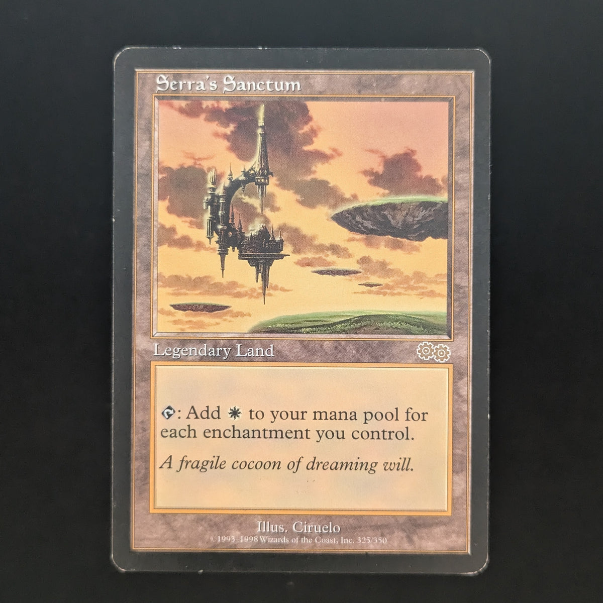MTG Singles - Serra's Sanctum - Urza's Saga - English - LP - 37115
