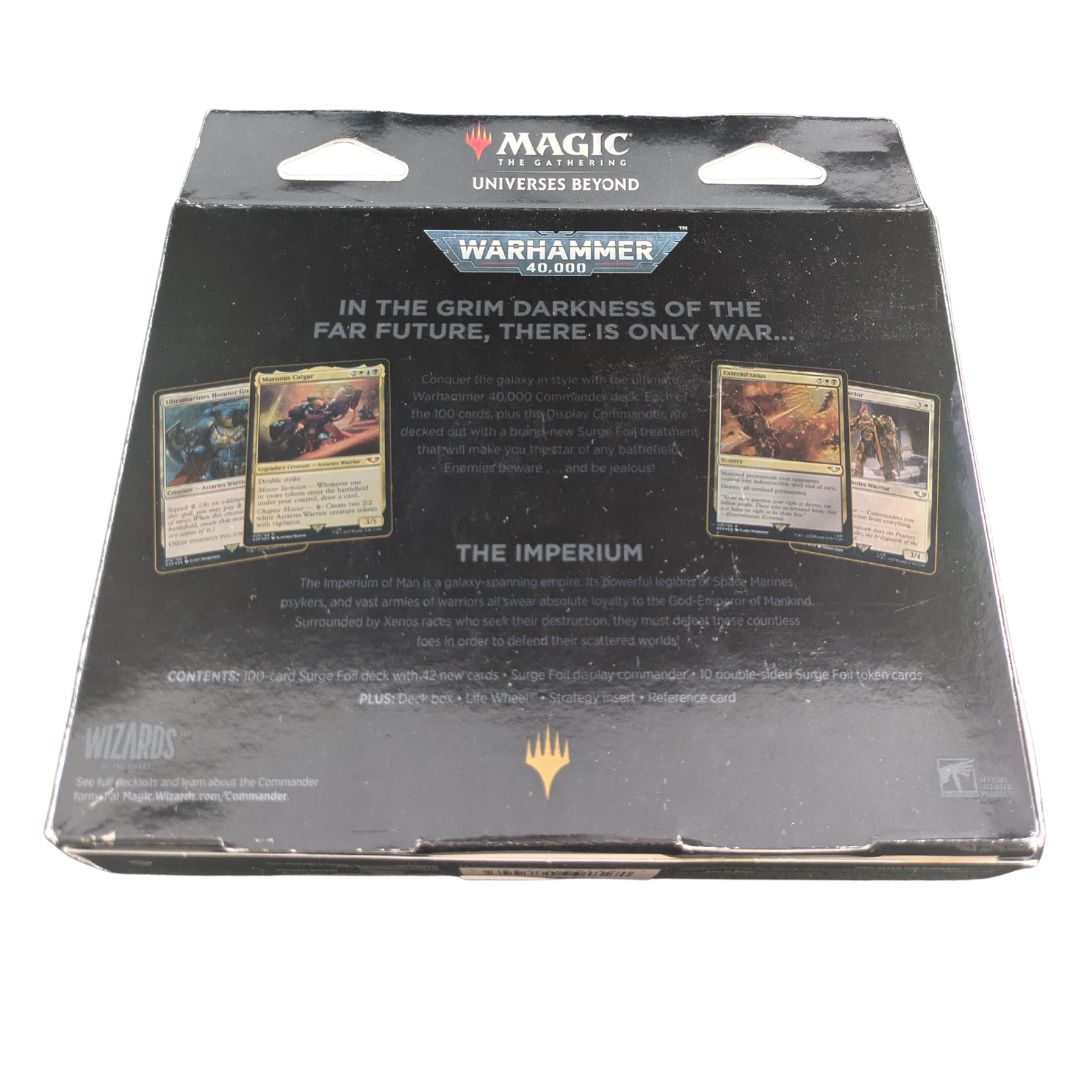 Universes Beyond: Warhammer 40,000: "Forces of the Imperium" Commander Deck Collector's Edition