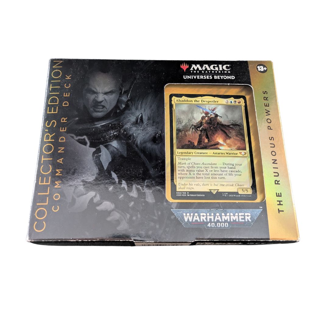 Universes Beyond: Warhammer 40,000: "The Ruinous Powers" Commander Deck Collector's Edition